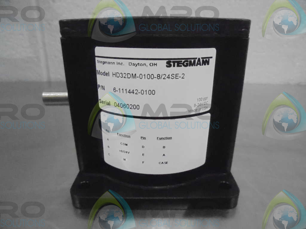 STEGMANN INC. 6-111442-0100 *NEW NO BOX*
