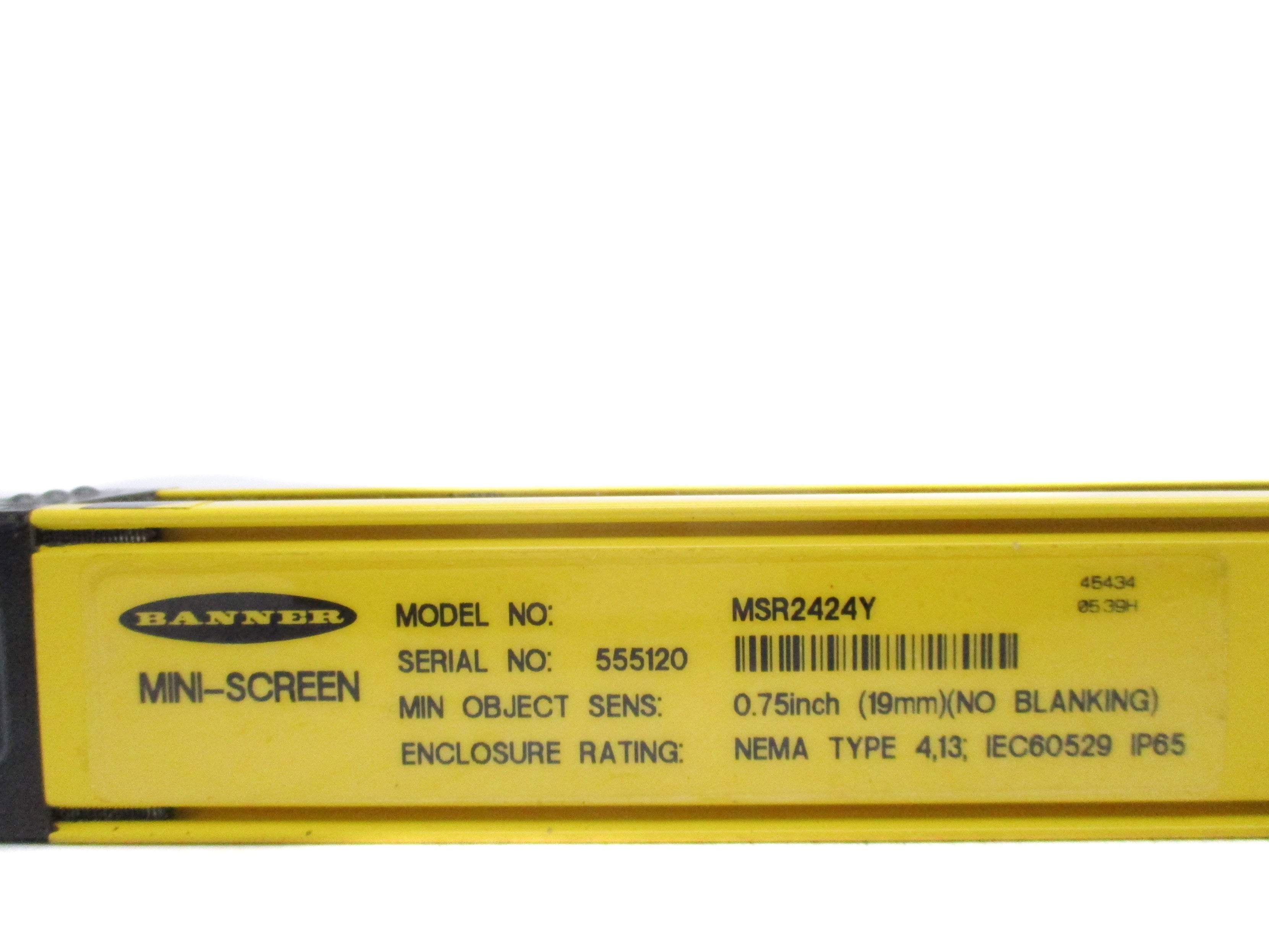 BANNER ENGINEERING MSR2424Y 47661 NSNP