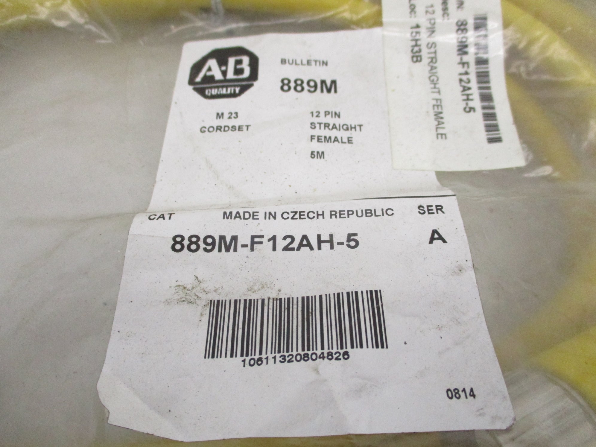 ALLEN BRADLEY 889M-F12AH-5 SER. A NSMP