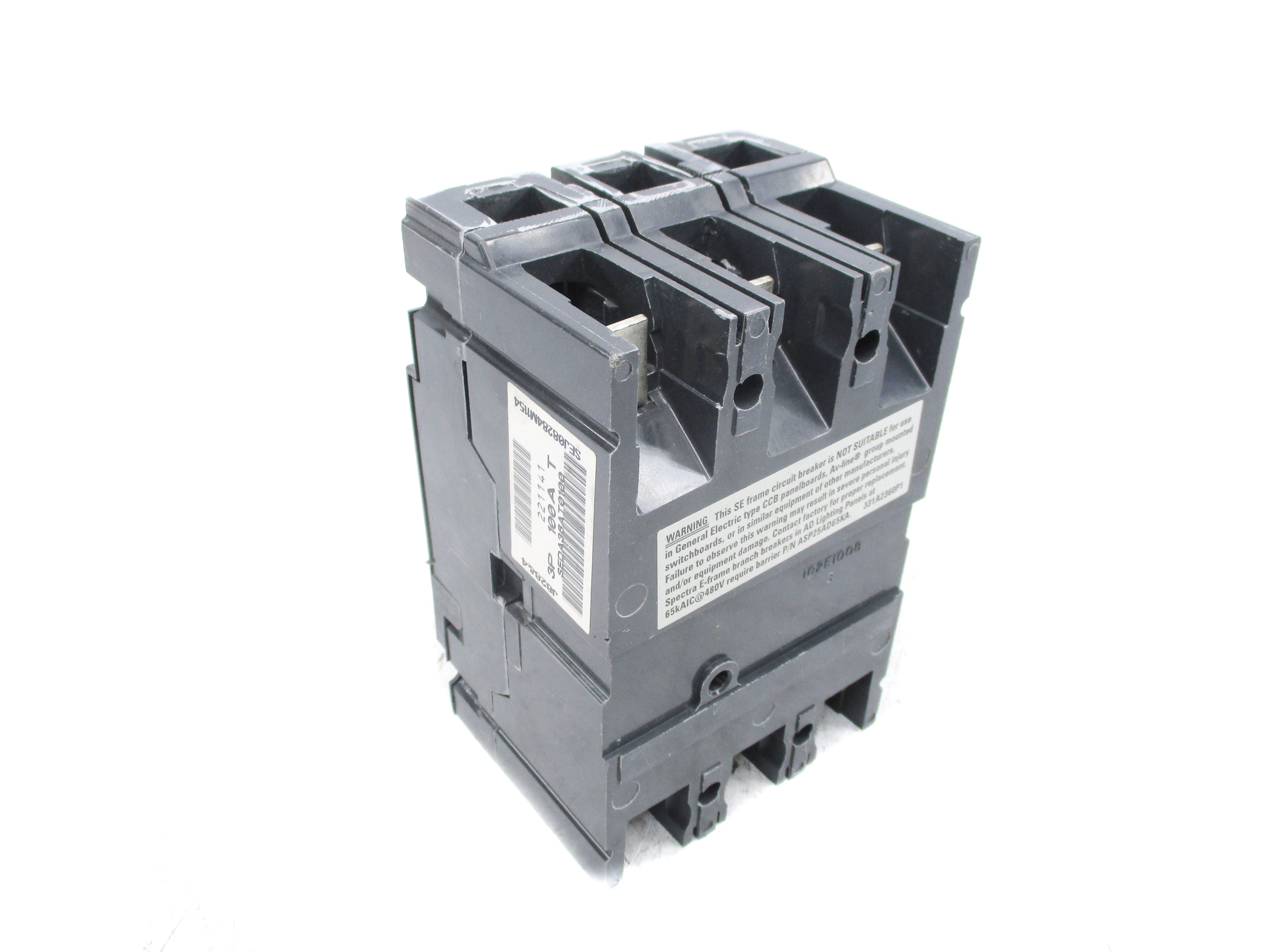 GENERAL ELECTRIC SEDA36AT0100 100A 600VAC UNMP