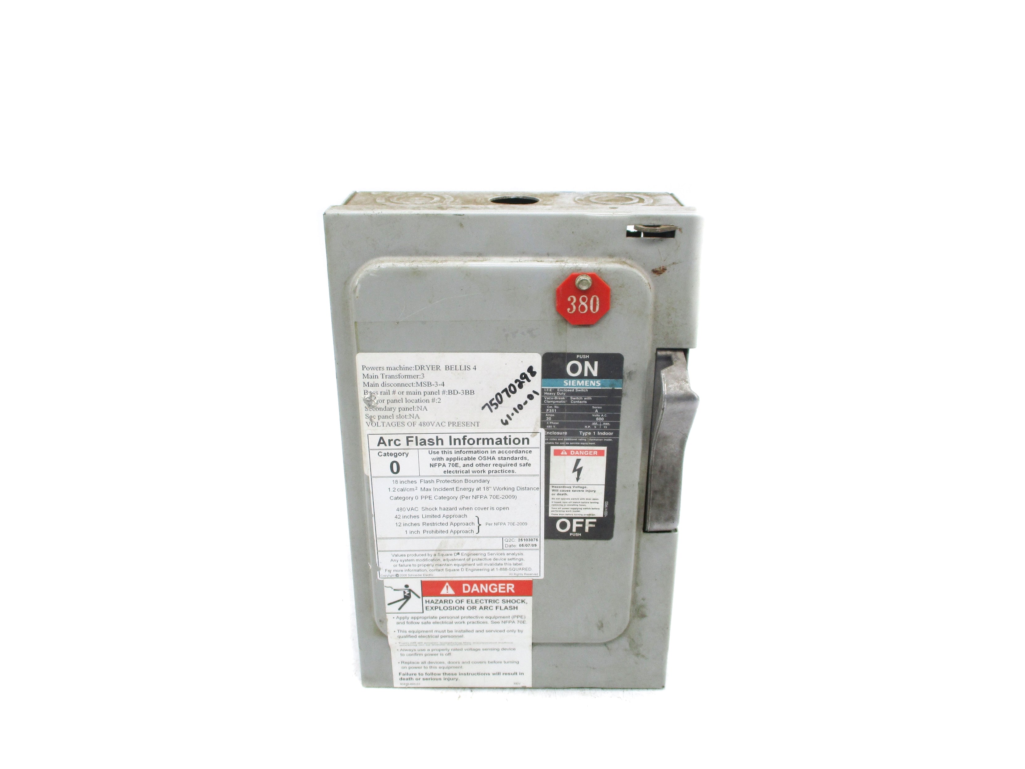 SIEMENS F351 SER. A UNMP