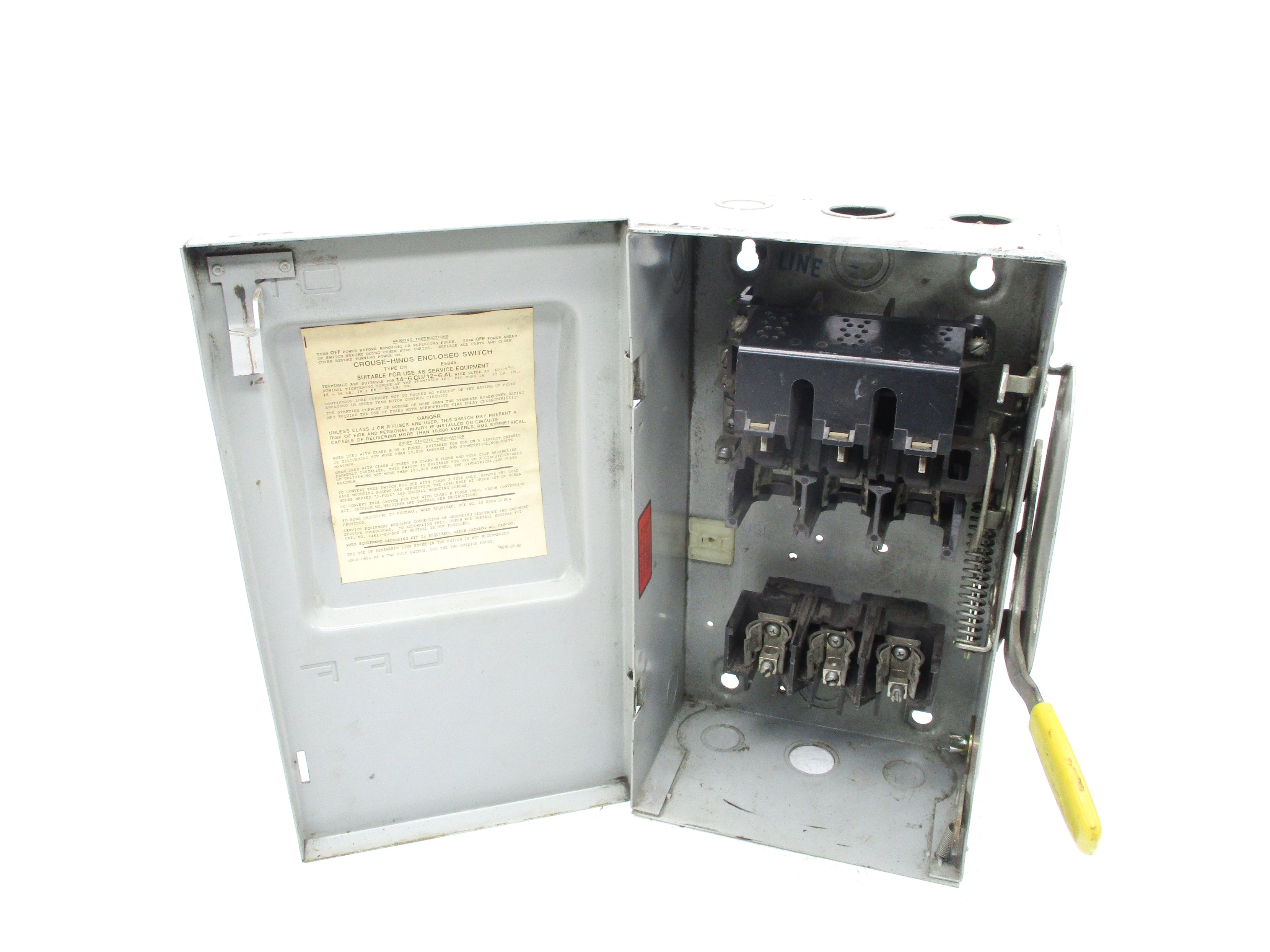 CROUSE HINDS HH461N UNMP