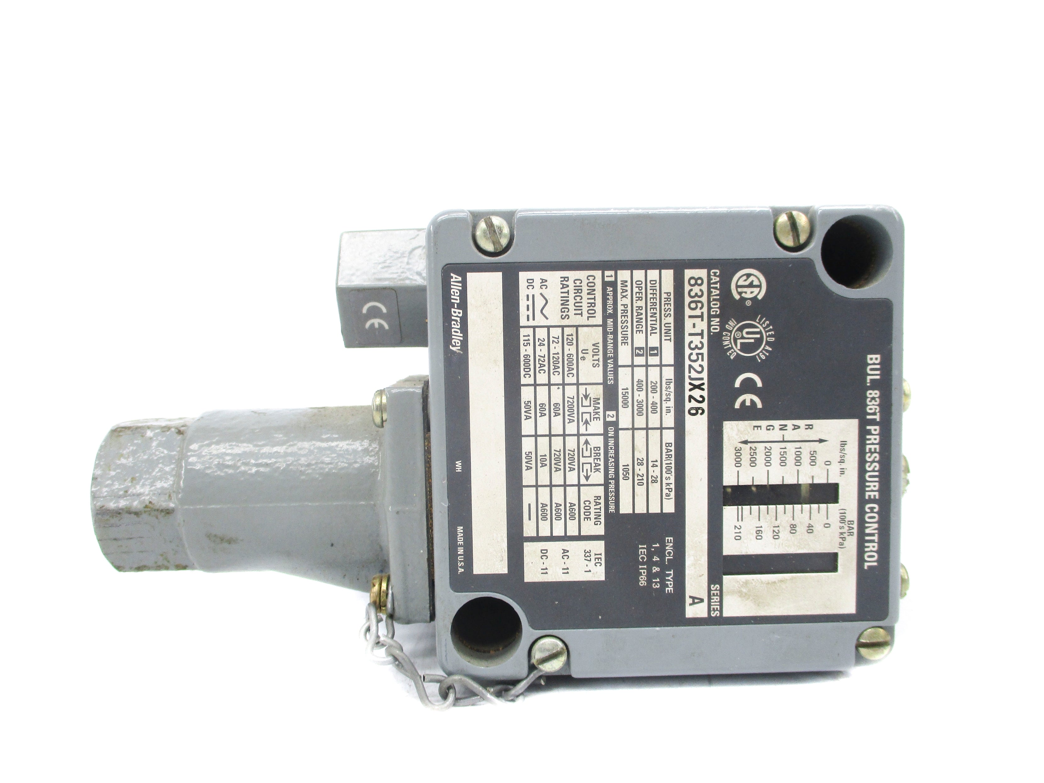 INDUSTRIAL SPARE PART 836T-T352JX26 SER. A UNMP