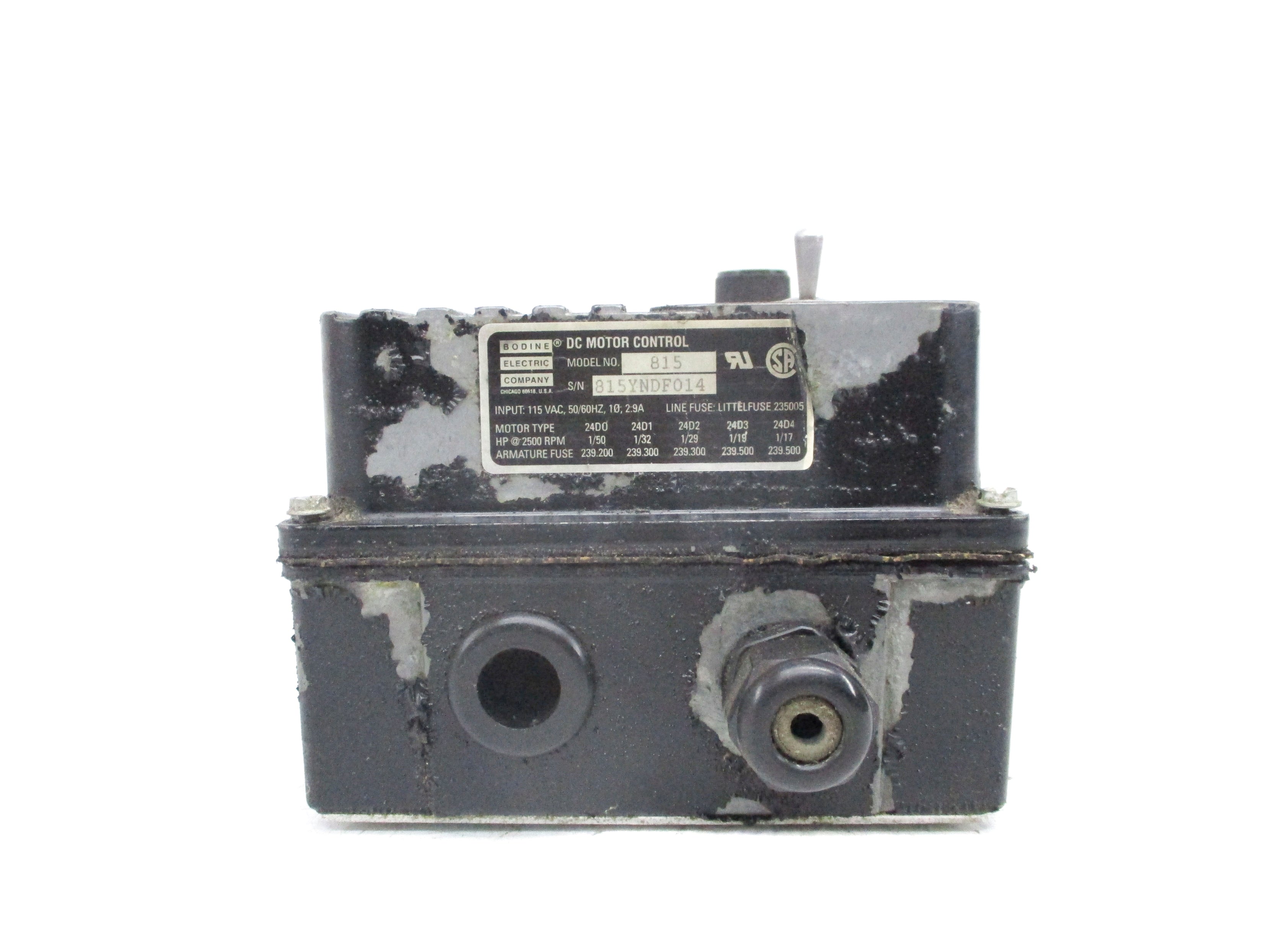 BODINE ELECTRIC 815 UNMP