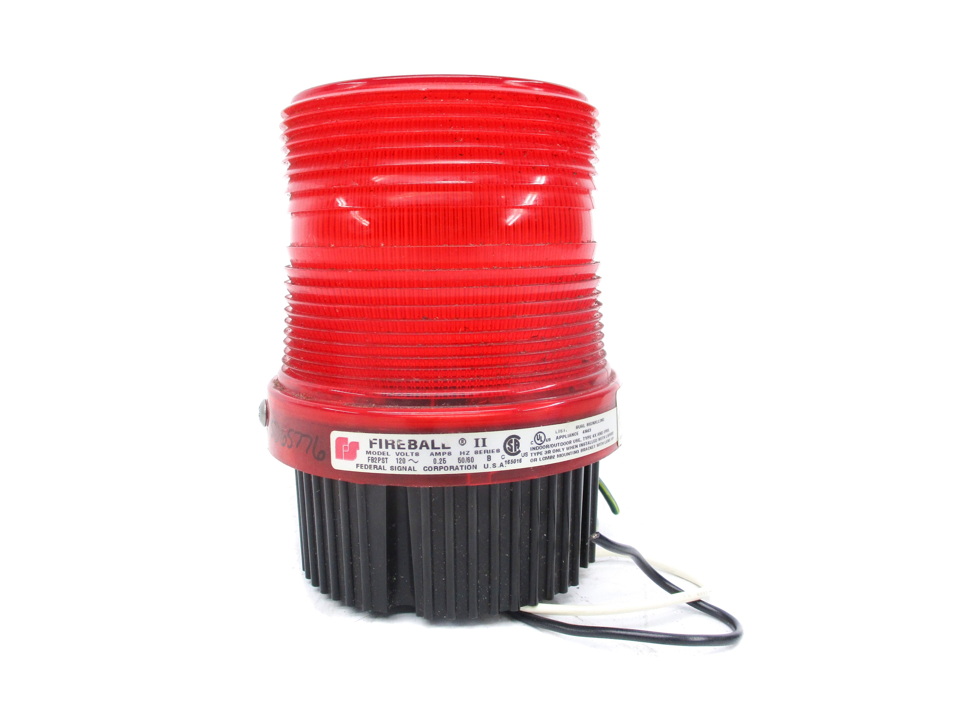 FEDERAL SIGNAL FB2PST-120R SER. B 120V 0.25A UNMP