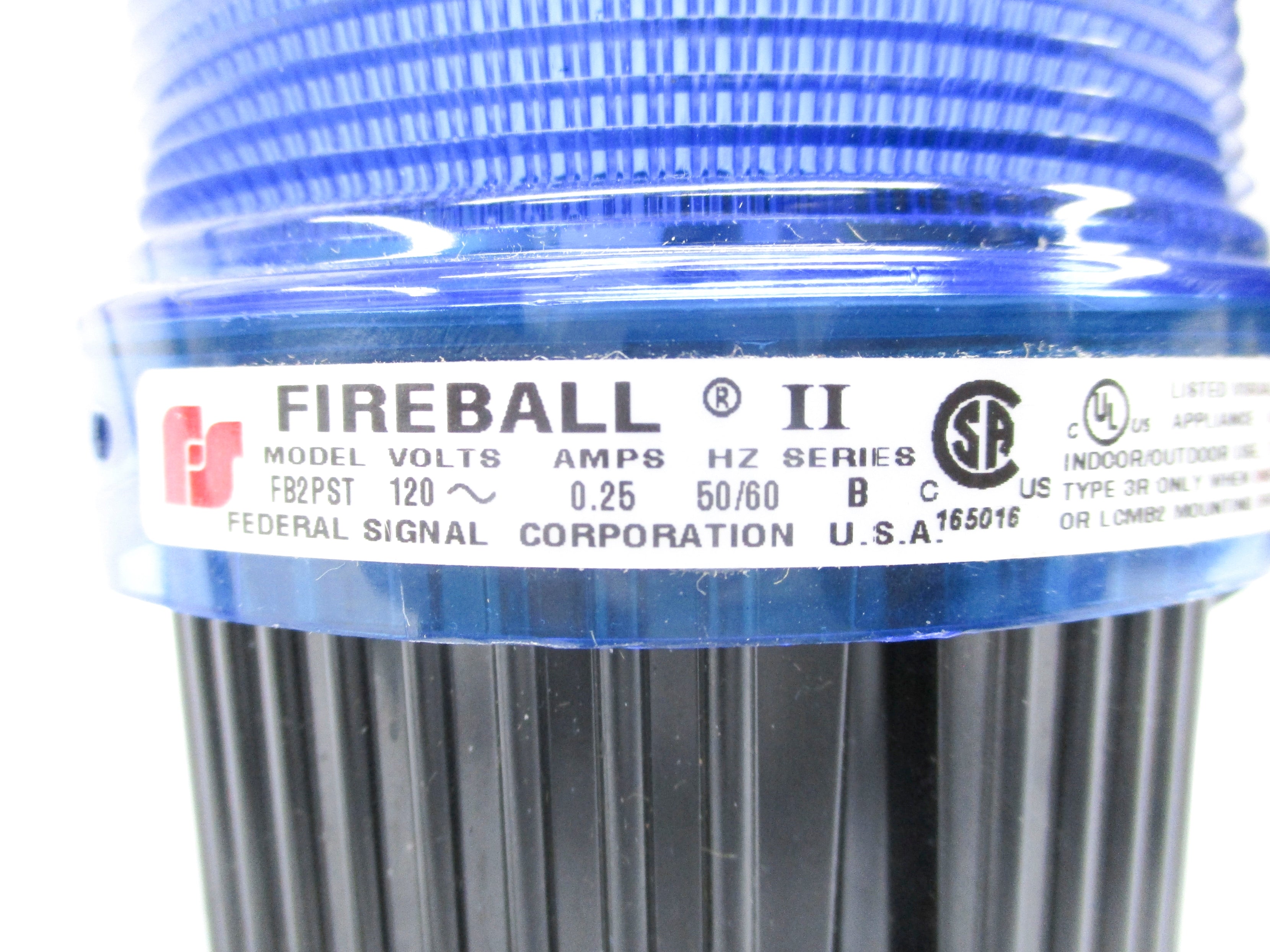 FEDERAL SIGNAL FB2PST-120B SER. B 120V 0.25A NSNP