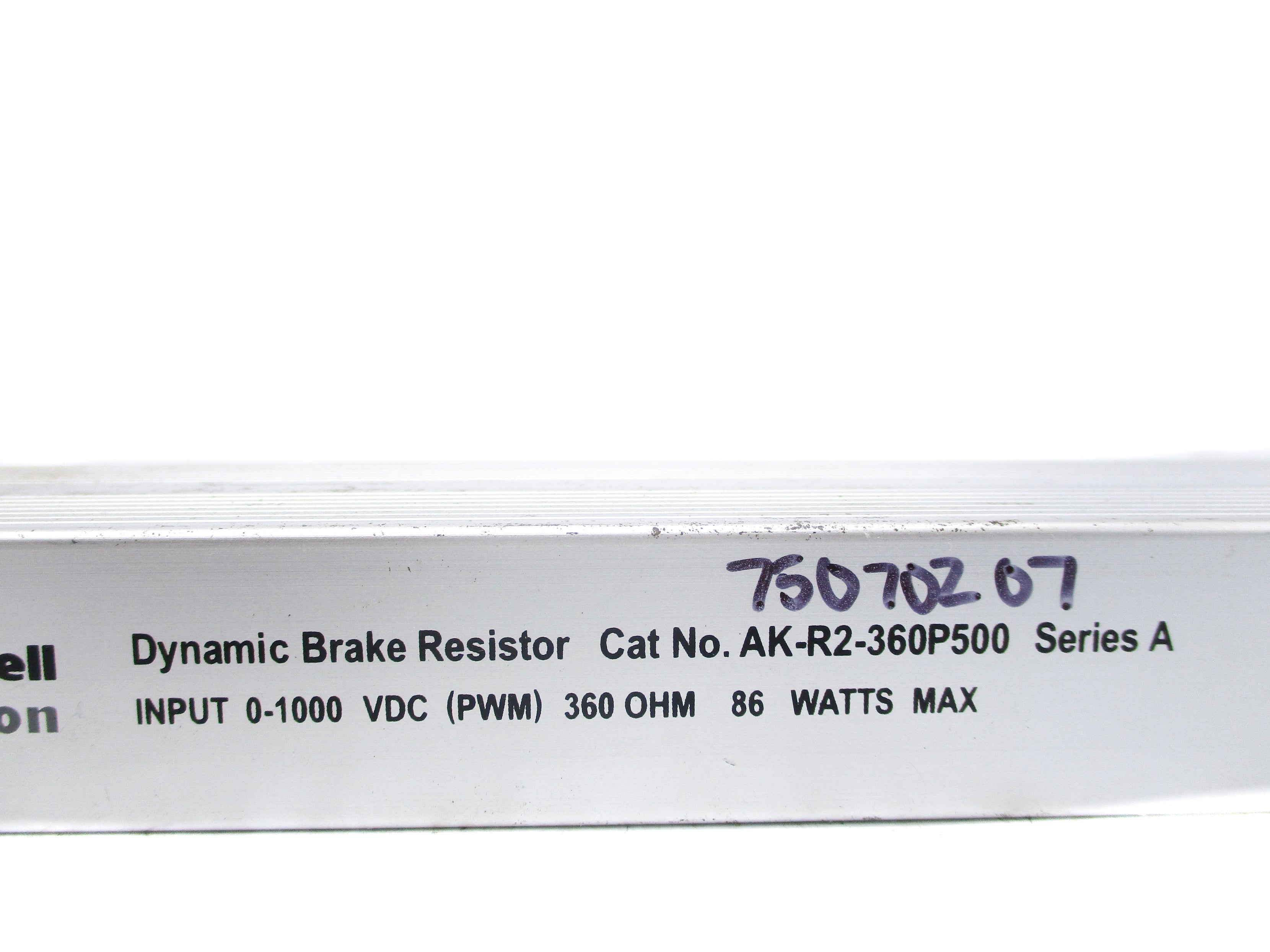 ROCKWELL AUTOMATION AK-R2-360P500 SER. A UNMP