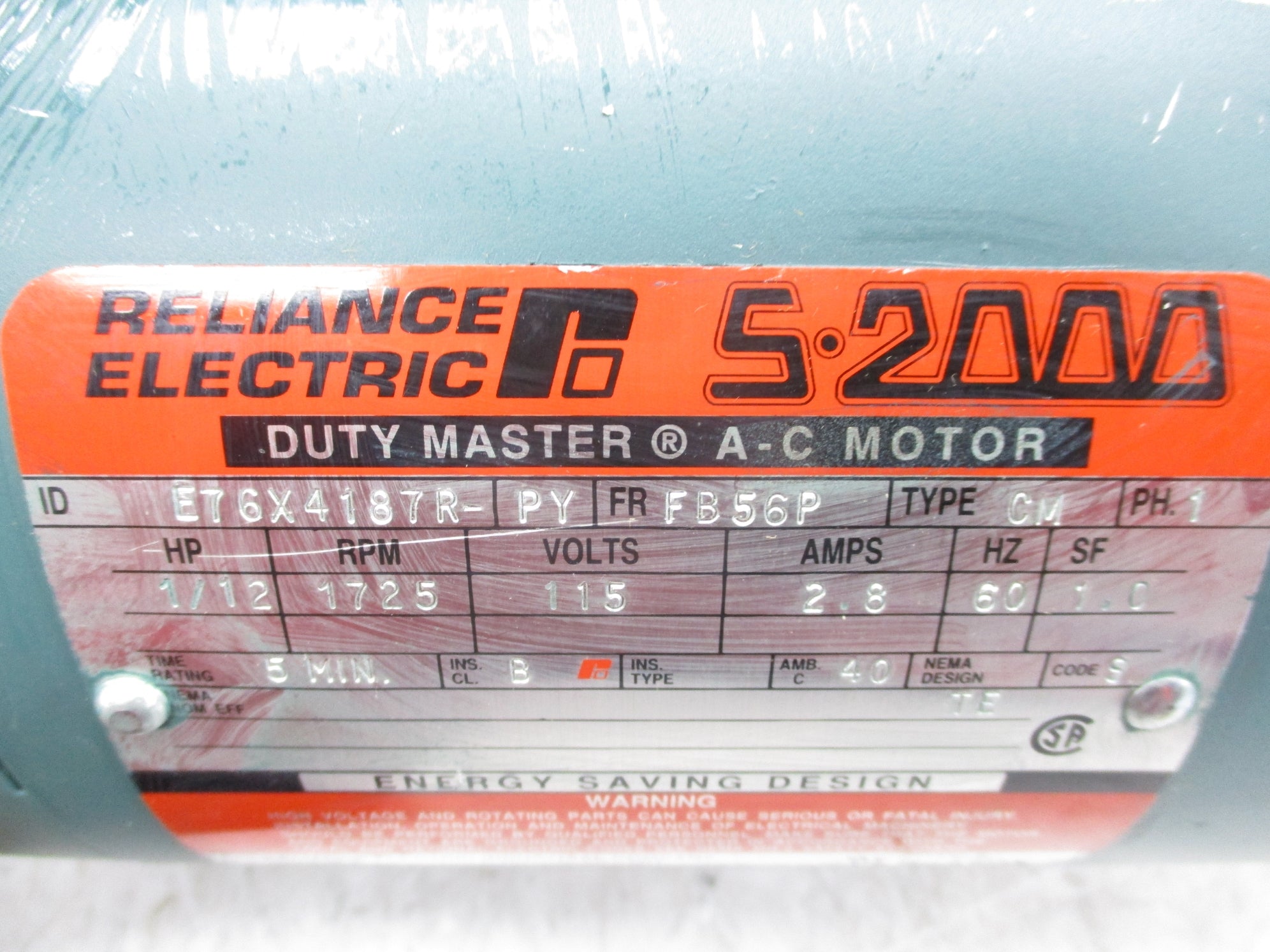 RELIANCE ELECTRIC E76X4187R-PY NSNP