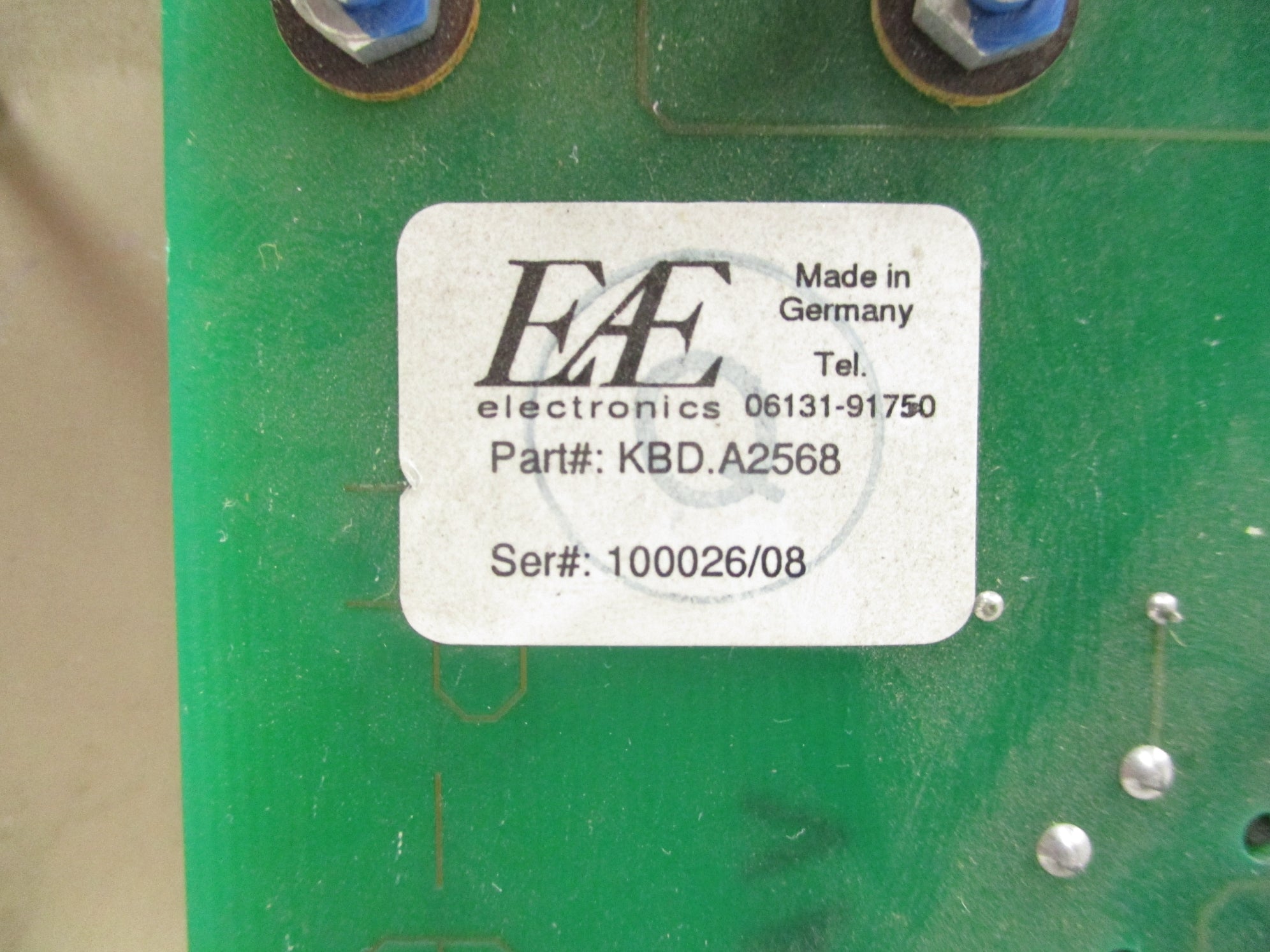 EAE FETTE KBD.A2568 NSNP