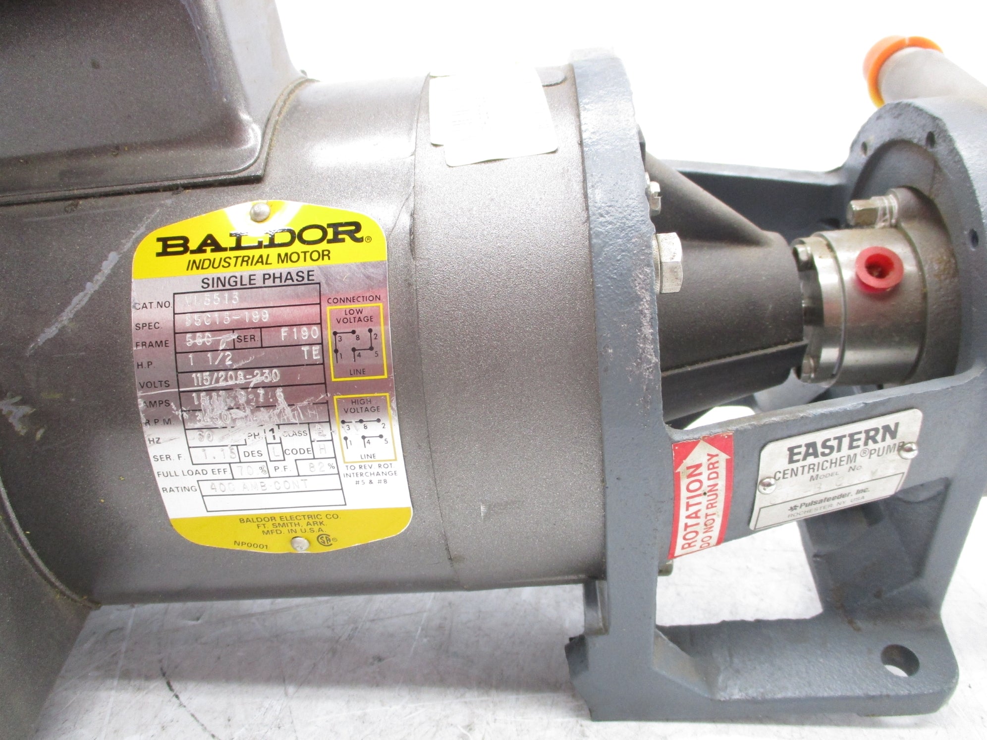 BALDOR VL3513 (AS PICTURED) NSNP