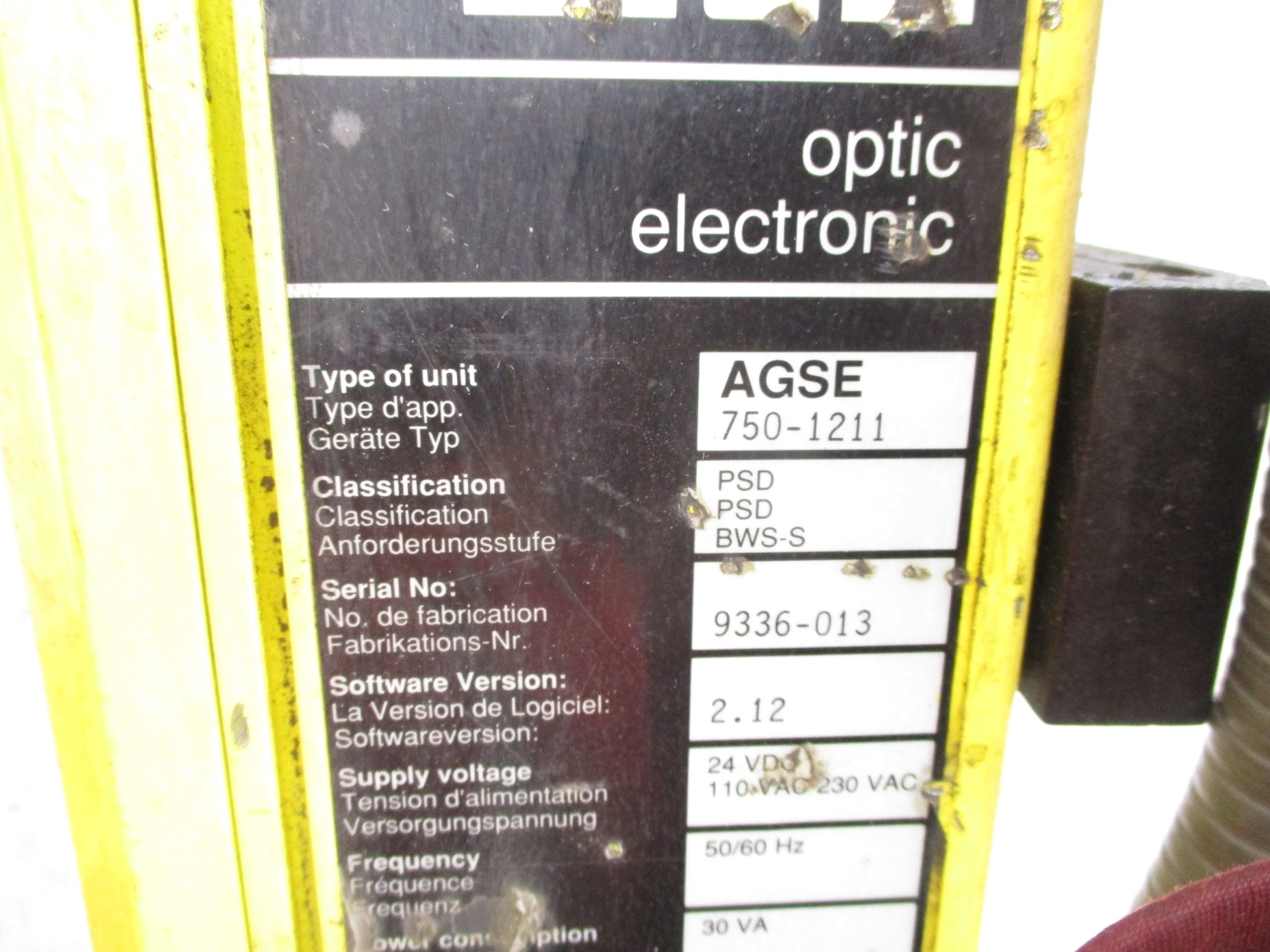 SICK AGSE750-1211 UNMP