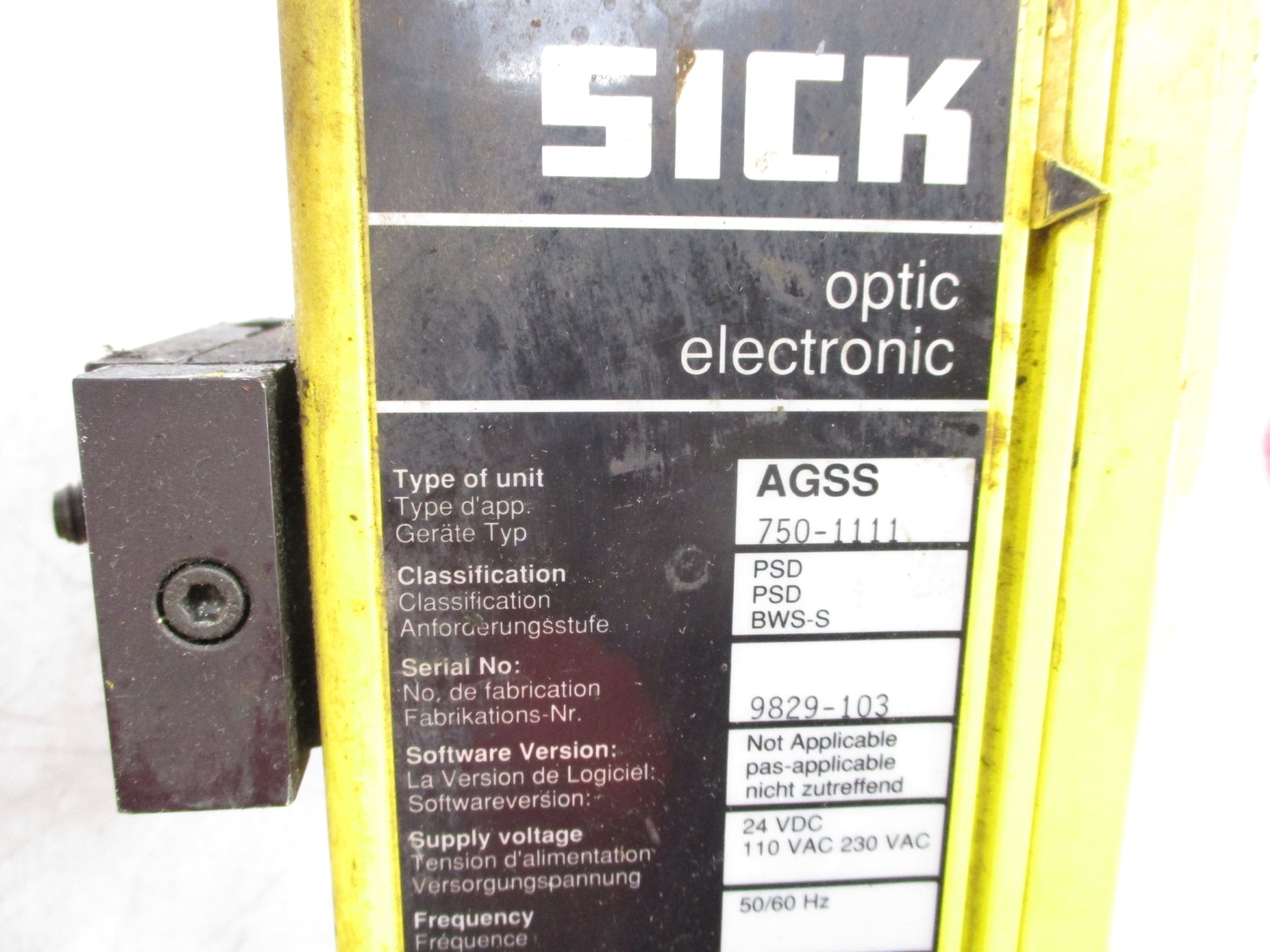 SICK AGSS750-1111 UNMP