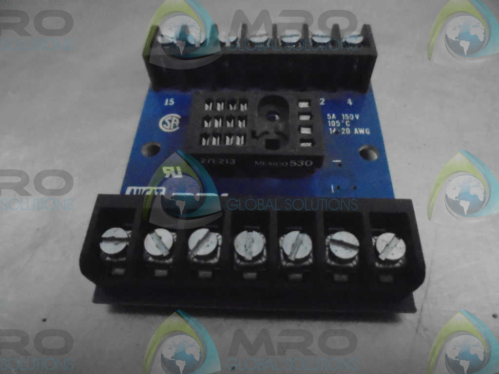 AUGAT RDI 204BS RELAY SOCKET, 16PIN: CONTACT PLATING: ZINC, CONTACT TERMINATION *NEW NO BOX*