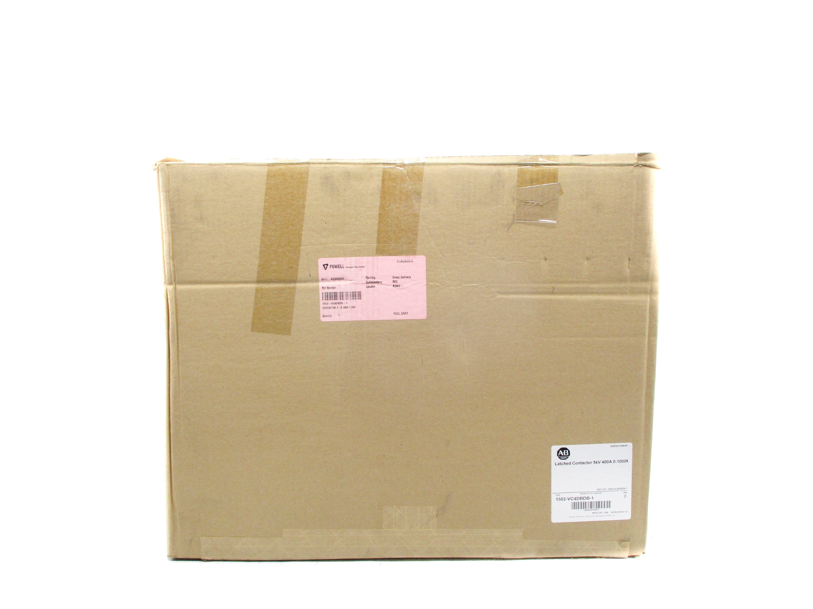 ALLEN BRADLEY 1502-VC4DBDB-1 SER. F (BR/WH) NSMP