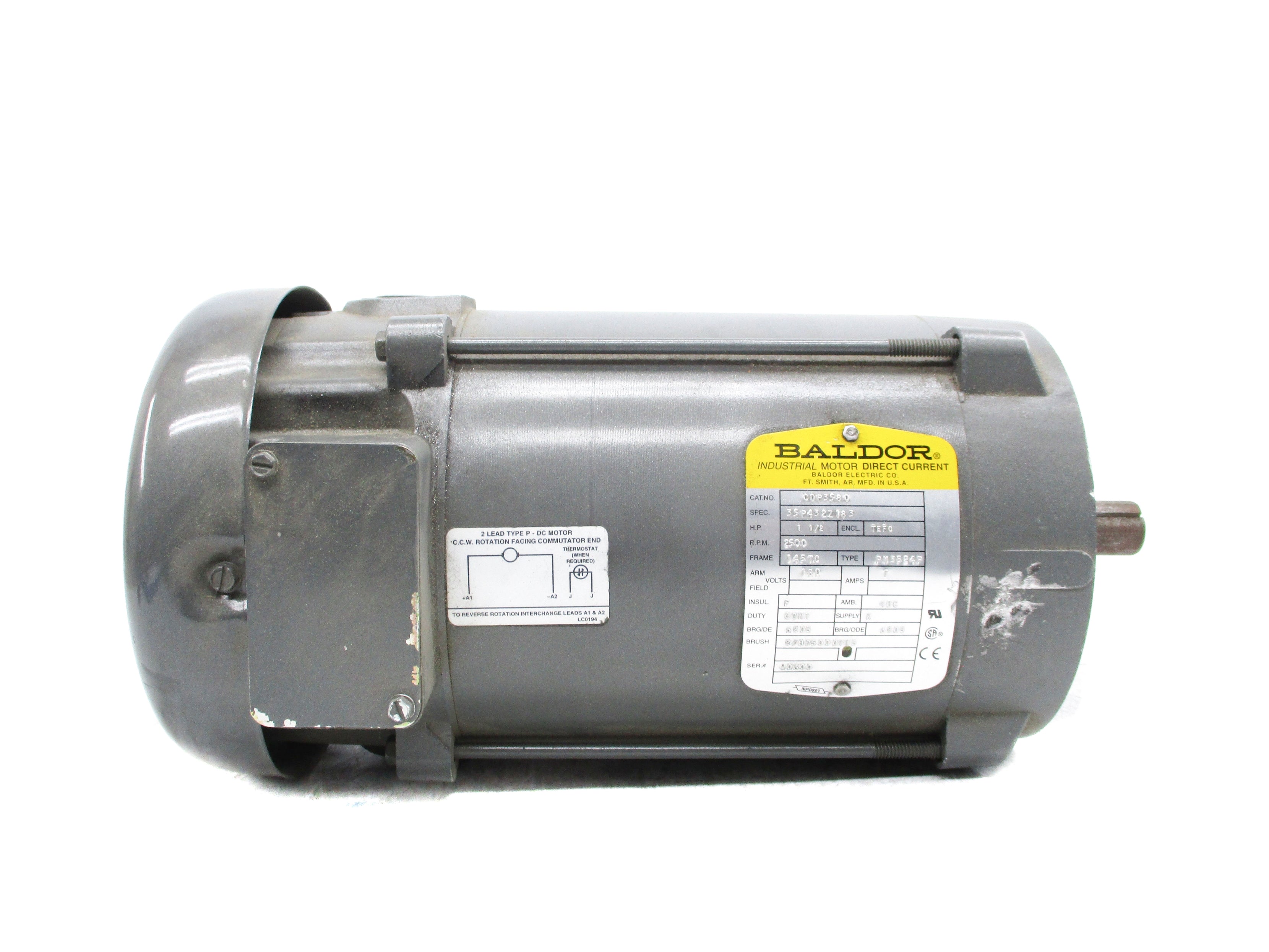 BALDOR CDP3580 NSNP