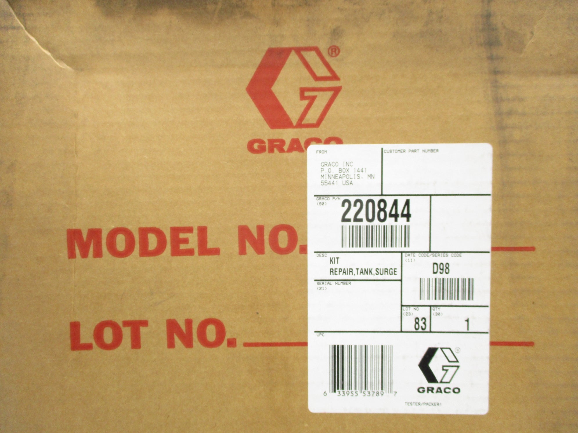 GRACO 220844 NSFS