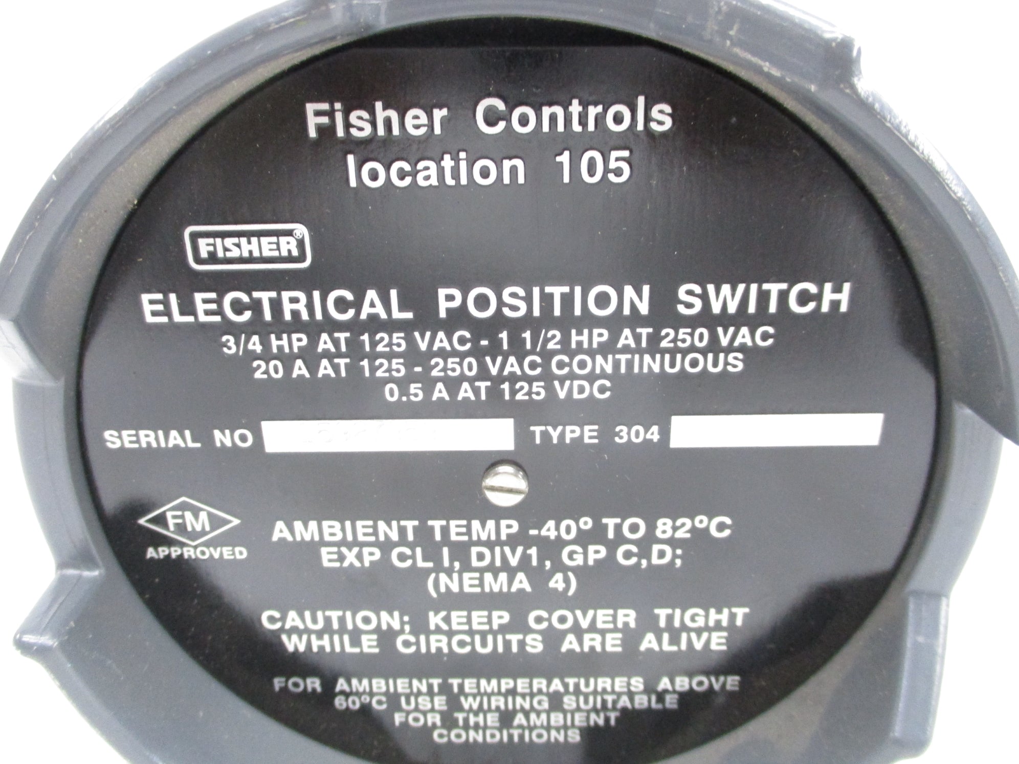 FISHER CONTROLS 304 NSNP