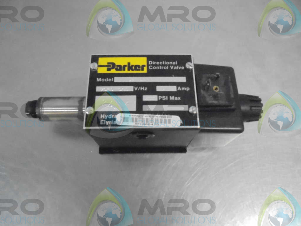 PARKER D3W1CNYP 14 DIRECTIONAL CONTROL VALVE *NEW NO BOX* (AS IS)
