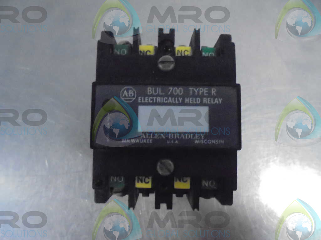 ALLEN BRADLEY 700-R220A1 SER.B ELECTRICALLY HELD RELAY *USED*