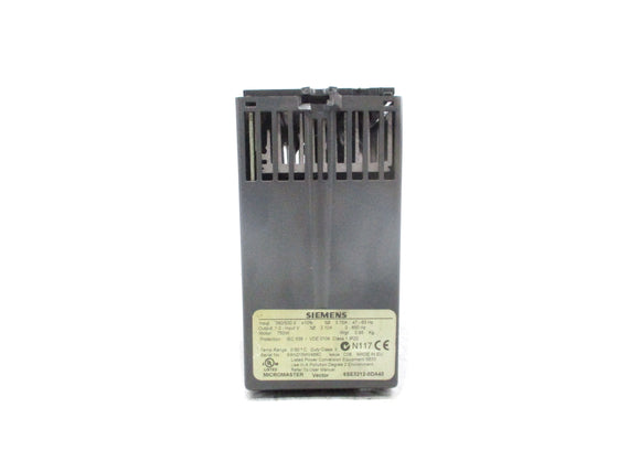 SIEMENS 6SE3212-7DA40 (AS PICTURED) UNMP