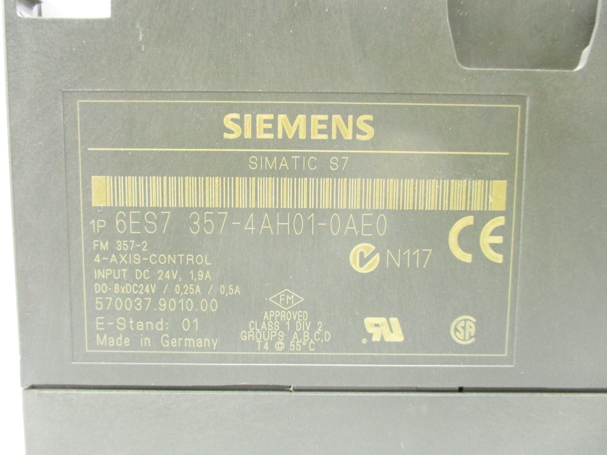 SIEMENS 6ES7357-4AH01-0AE0 UNMP