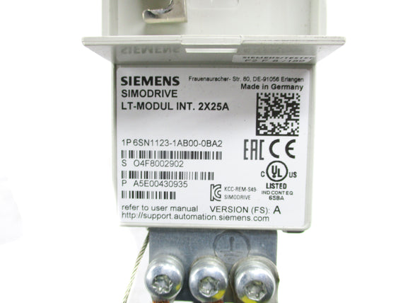 SIEMENS 6SN1123-1AB00-0BA2 UNMP