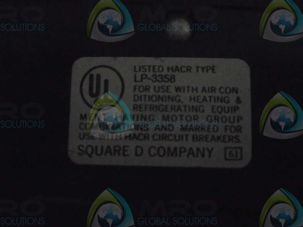 SQUARE D LP-3358 CIRCUIT BREAKER *USED*
