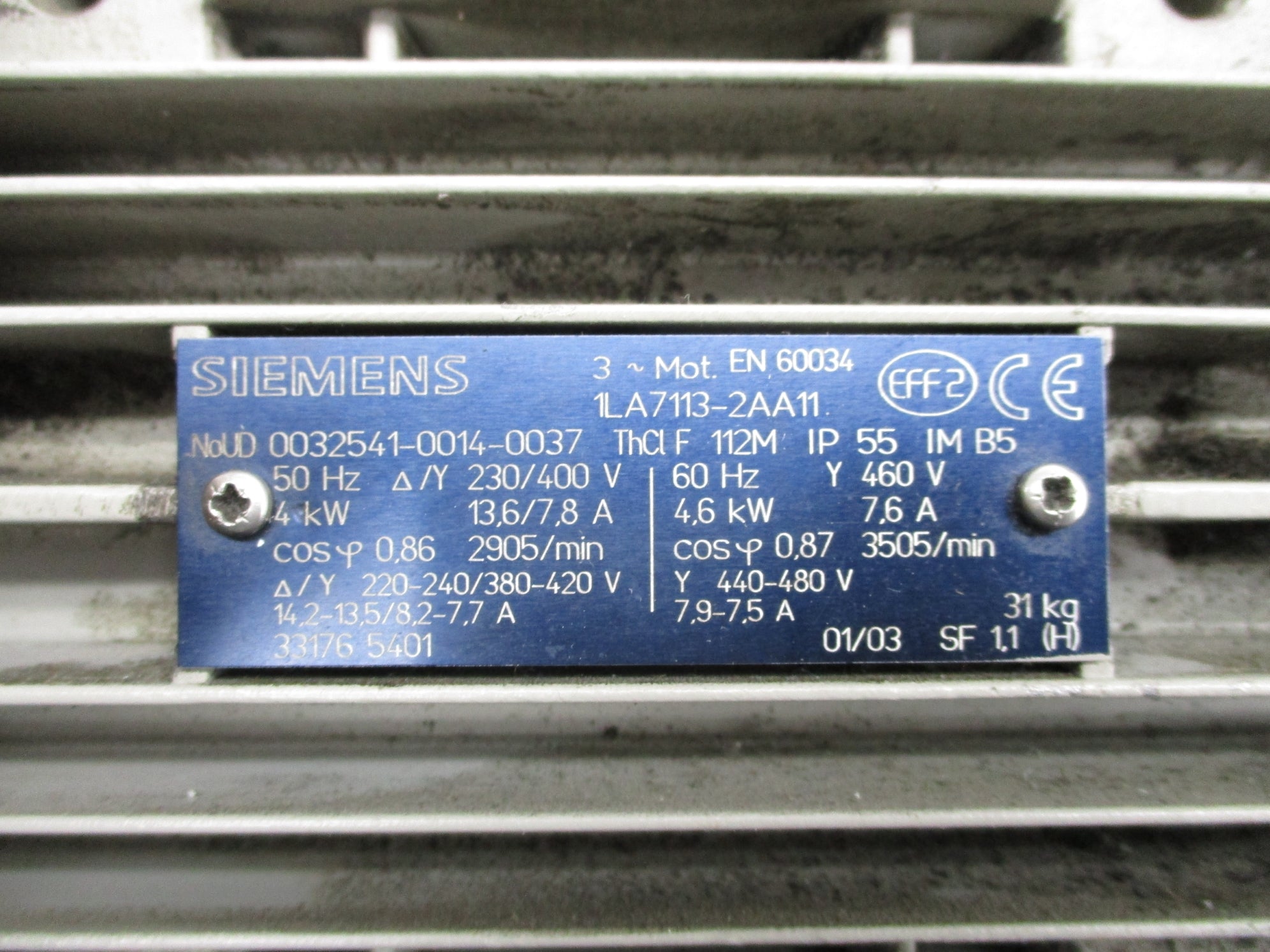 SIEMENS 1LA7113-2AA11 UNMP