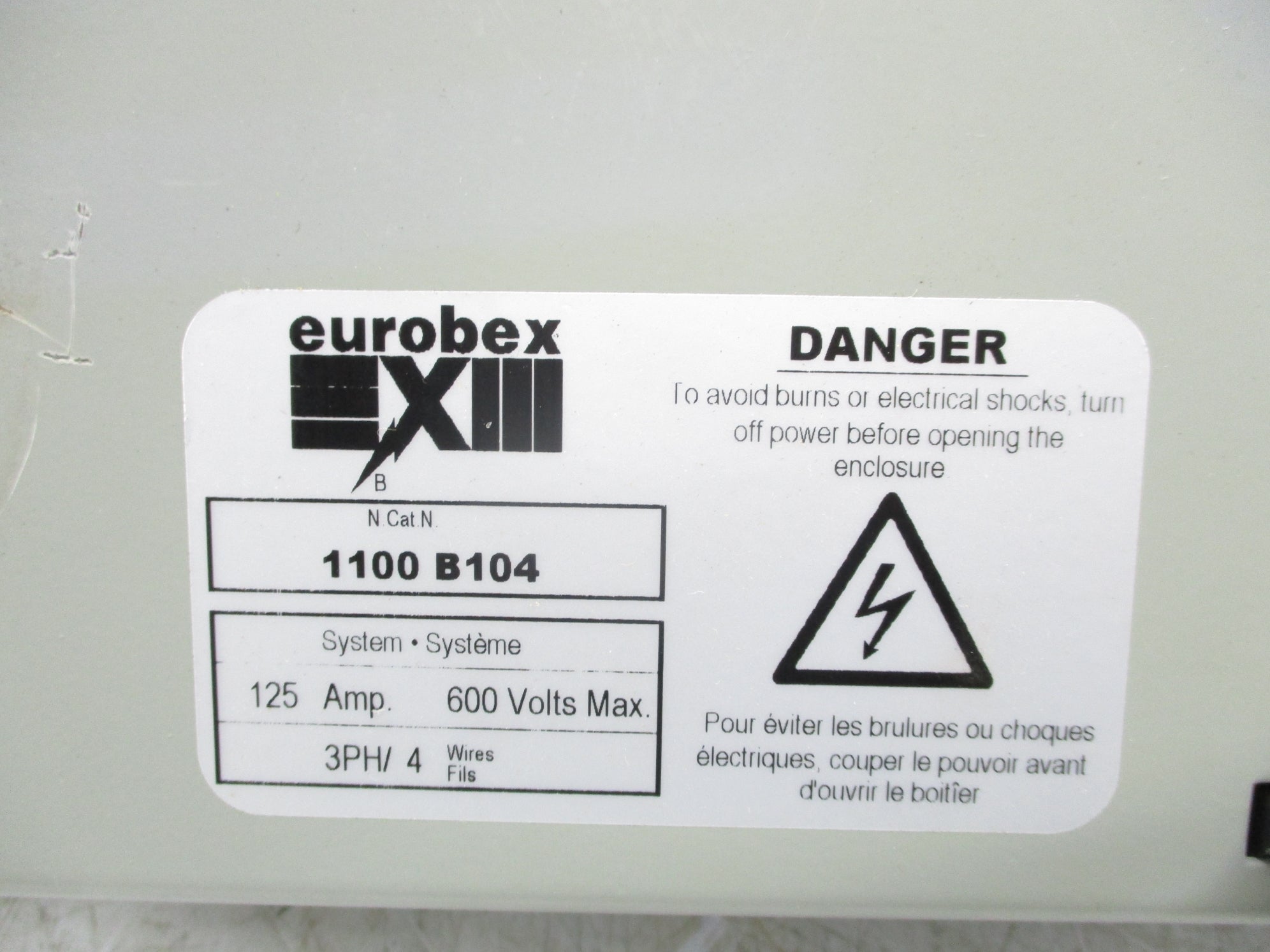 EUROBEX 1100B104 NSNP