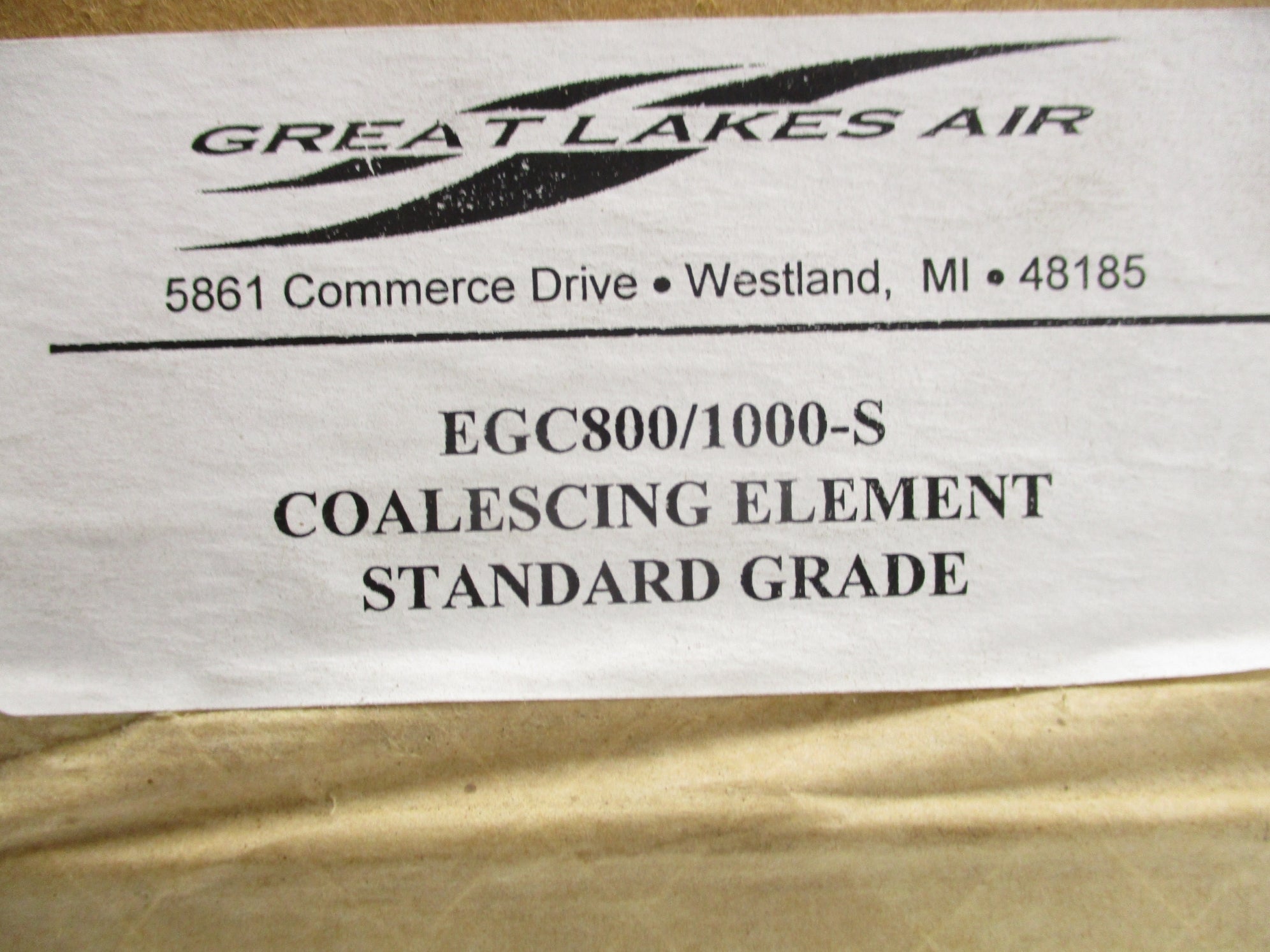 GREAT LAKES EGC800/1000-S NSFS