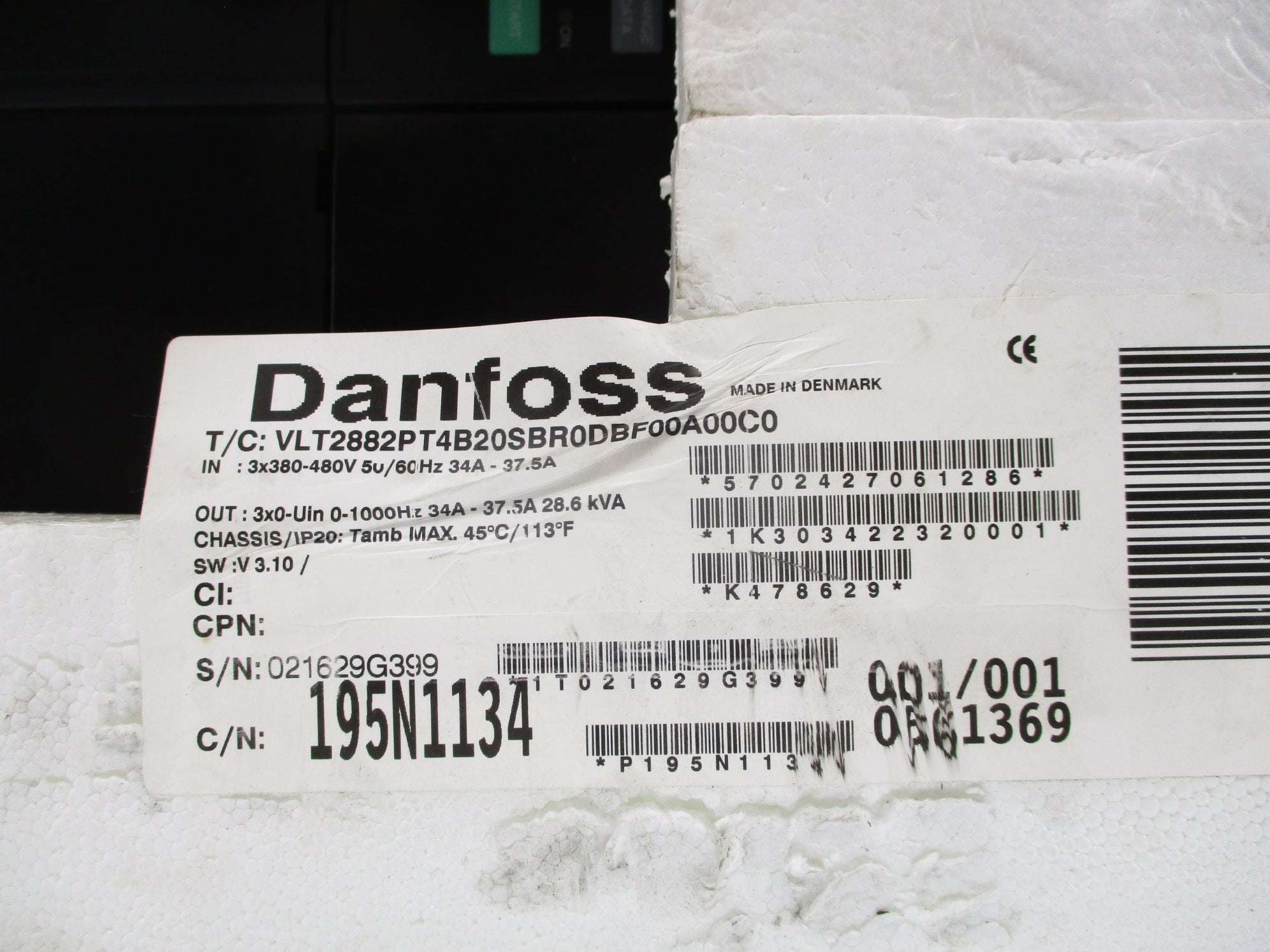 DANFOSS 195N1134 NSMP
