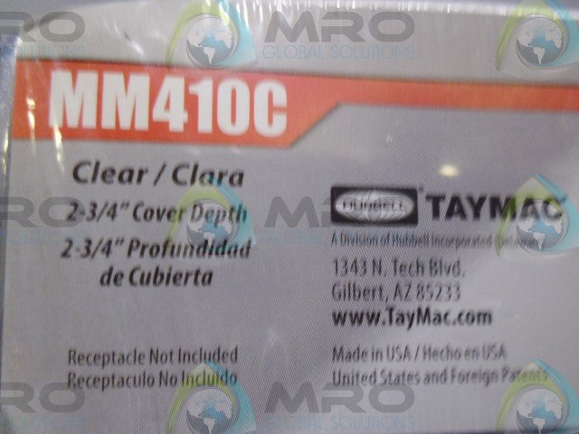 HUBBELL MM410C RECEPTACLE COVER * FACTORY SEALED *