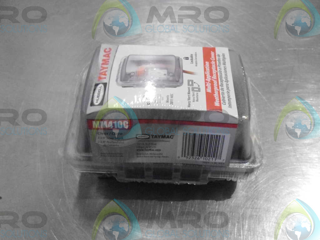 HUBBELL MM410C RECEPTACLE COVER * FACTORY SEALED *