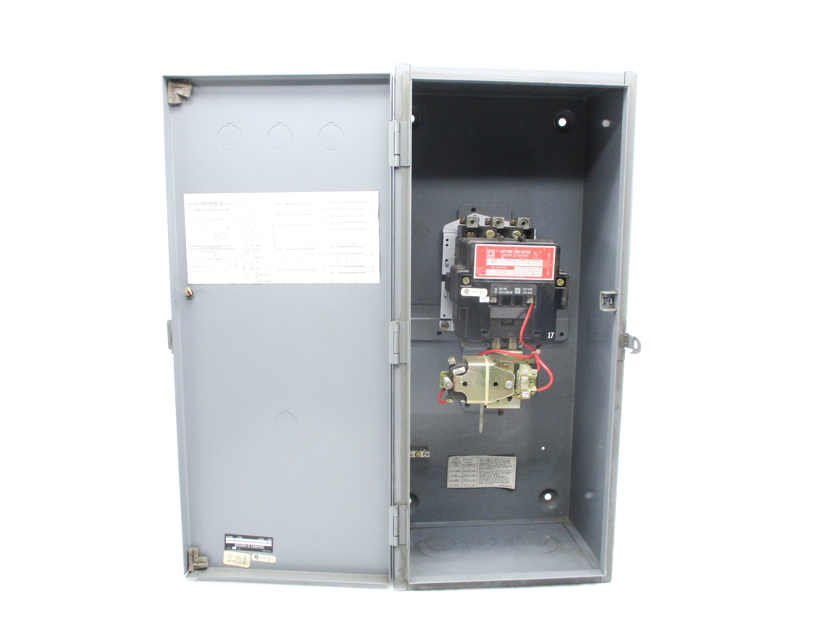 SQUARE D 8903SQG11 SER. B 120V NSNP