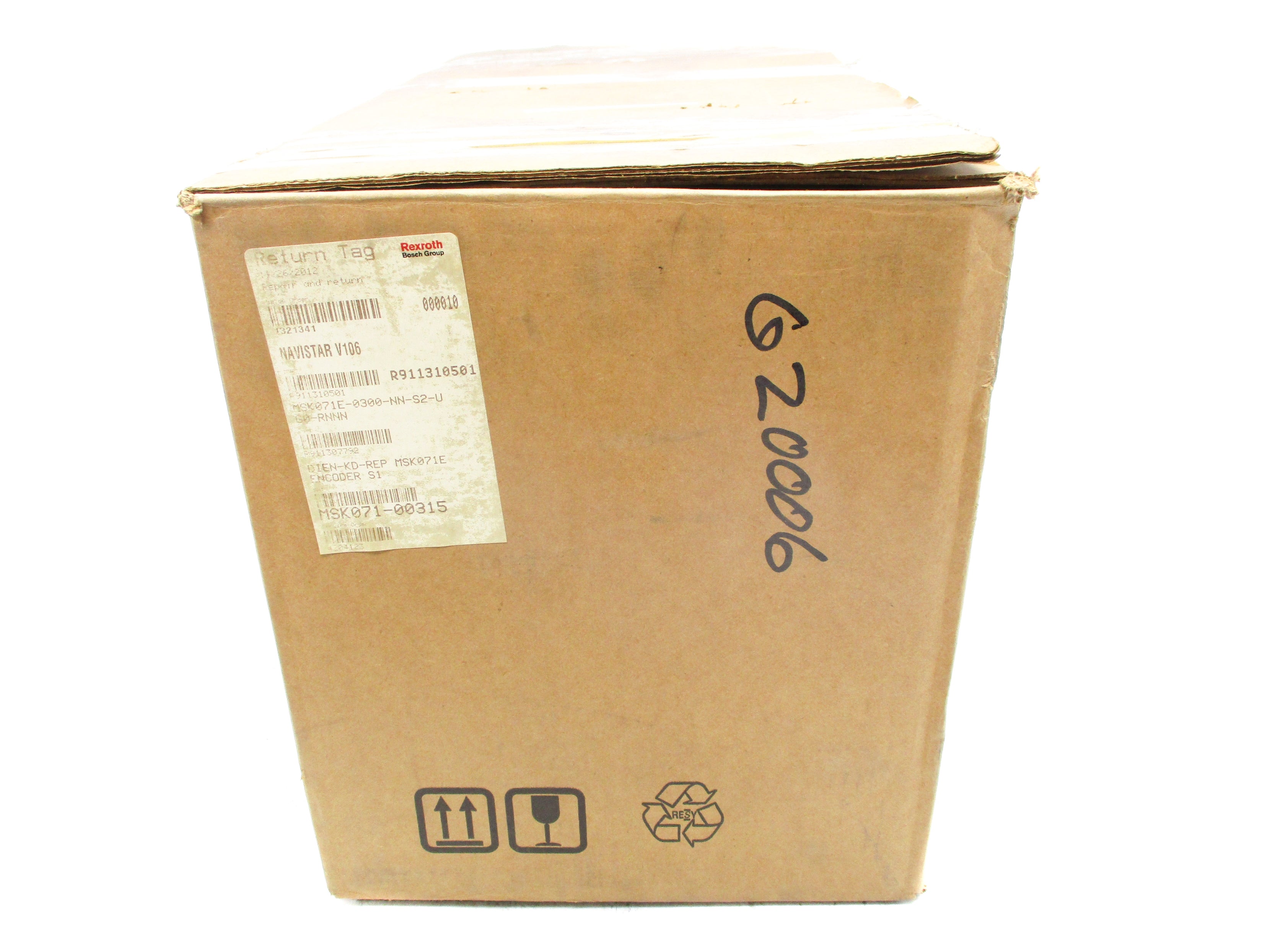 REXROTH MSK071E-0300-NN-S2-UG0-RNNN R911310501 REMAN