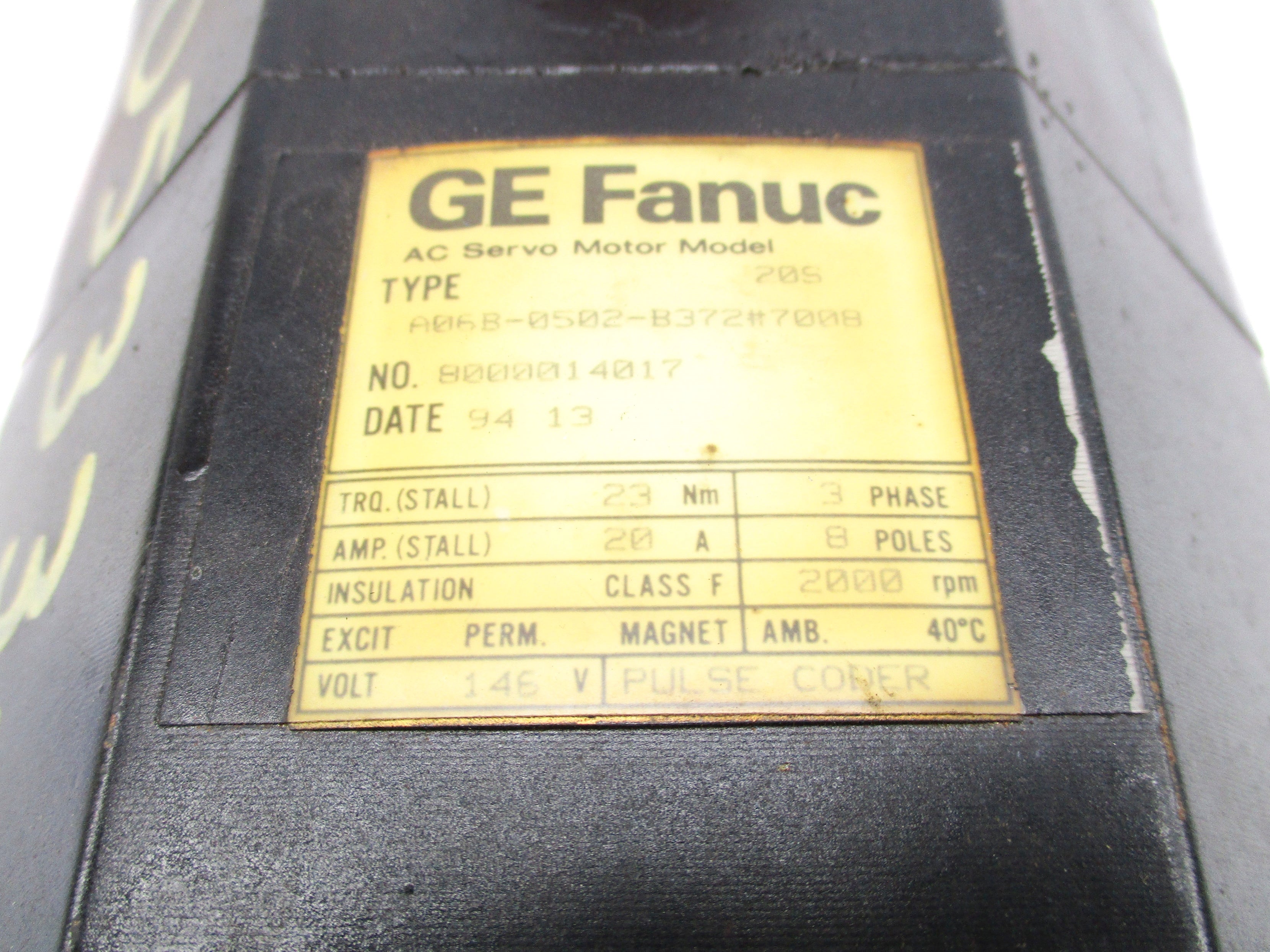 GE FANUC A06B-0502-B372#7008 UNMP