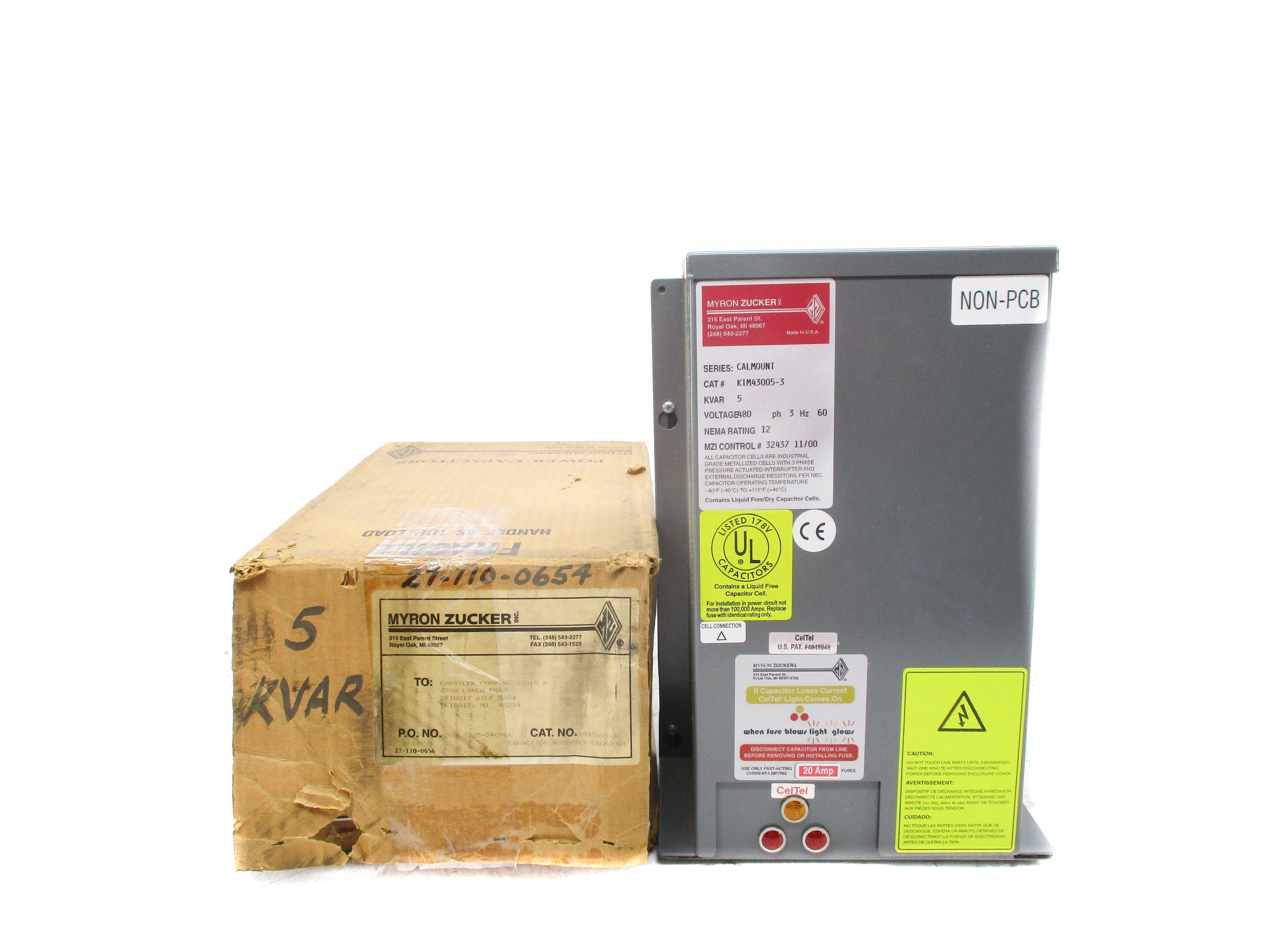 MYRON ZUCKER KIM43005-3 NSMP