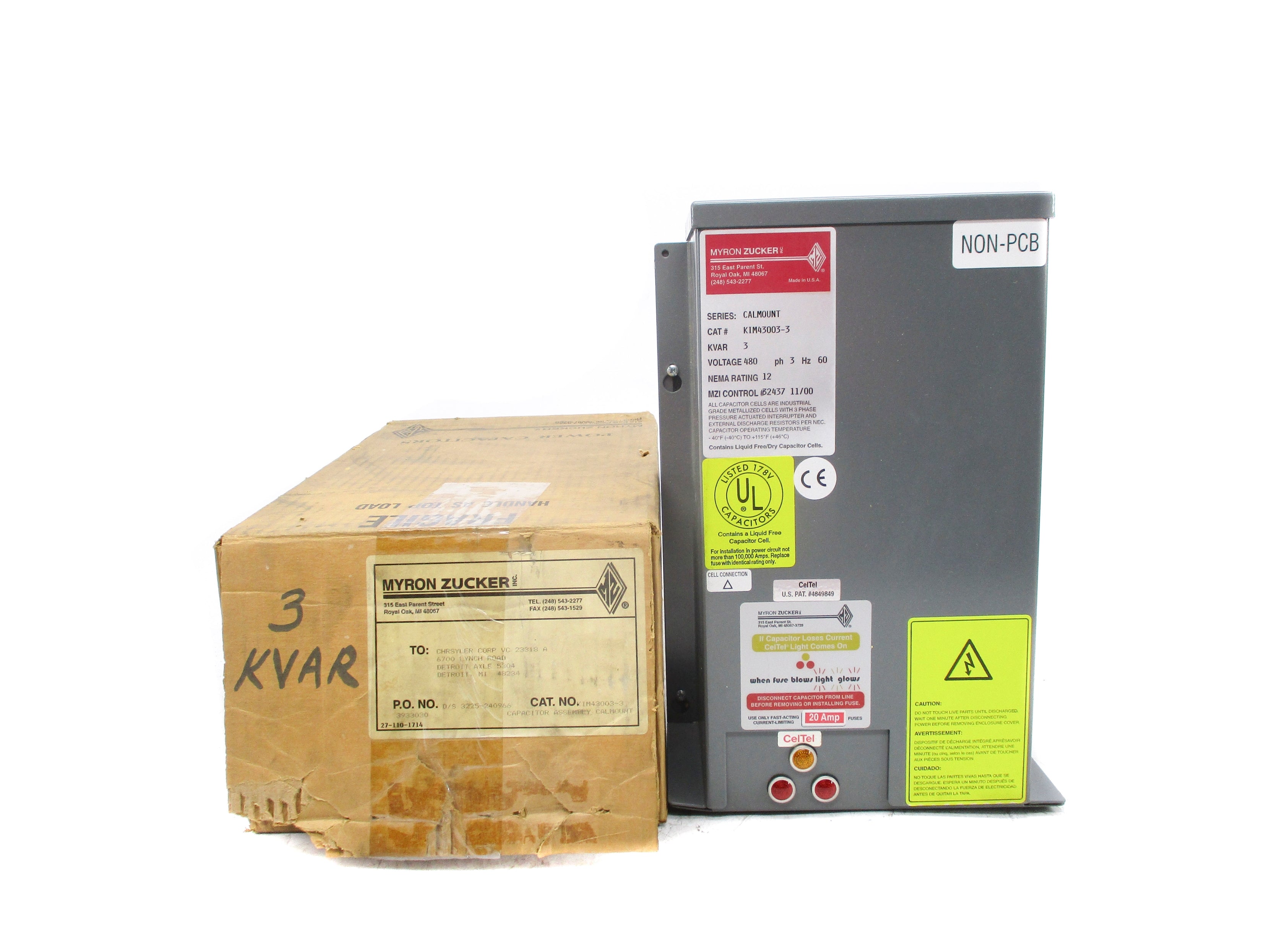 MYRON ZUCKER KIM43003-3 NSMP
