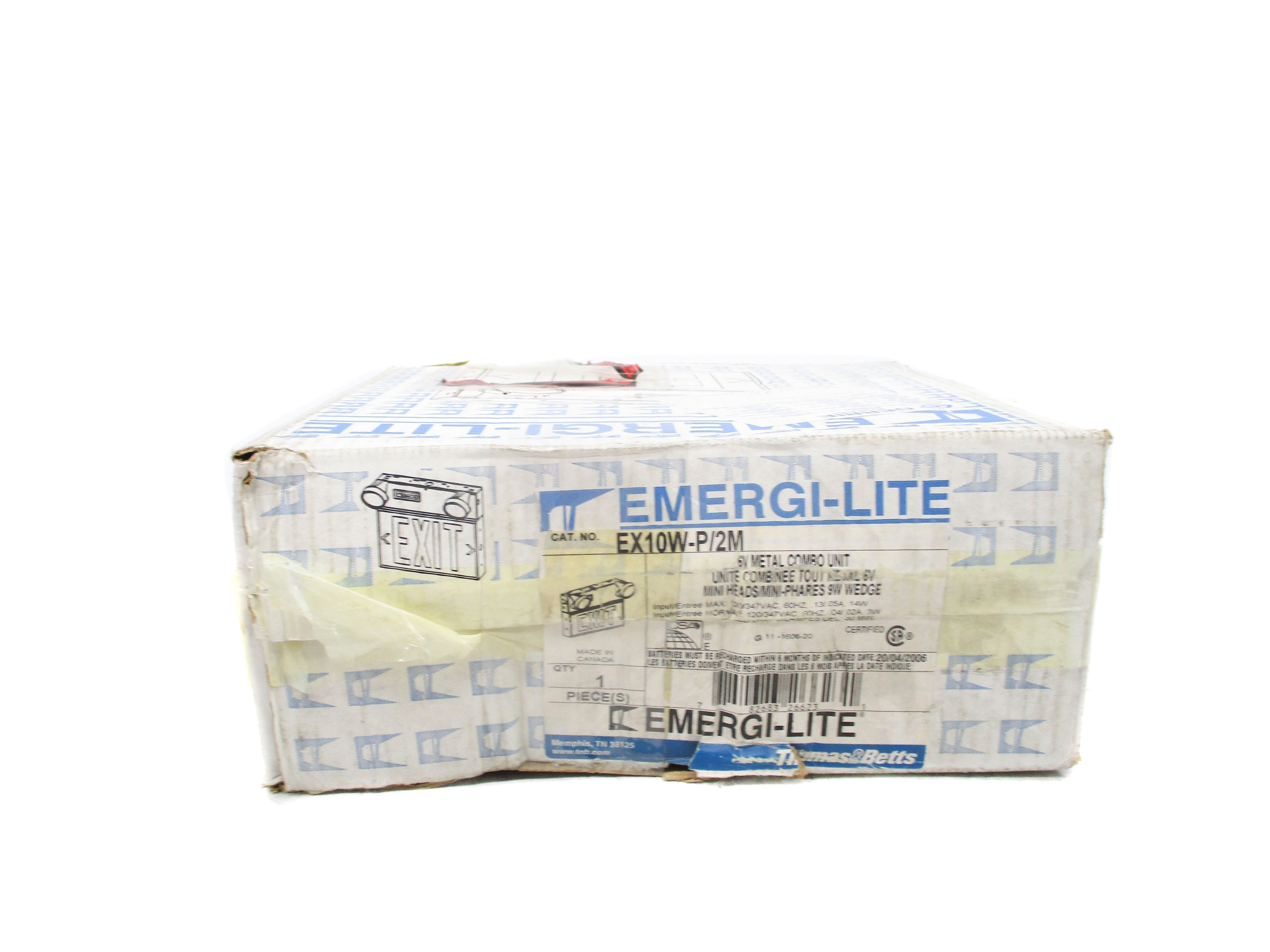 EMERGI-LITE EX10W-P/2M NSMP