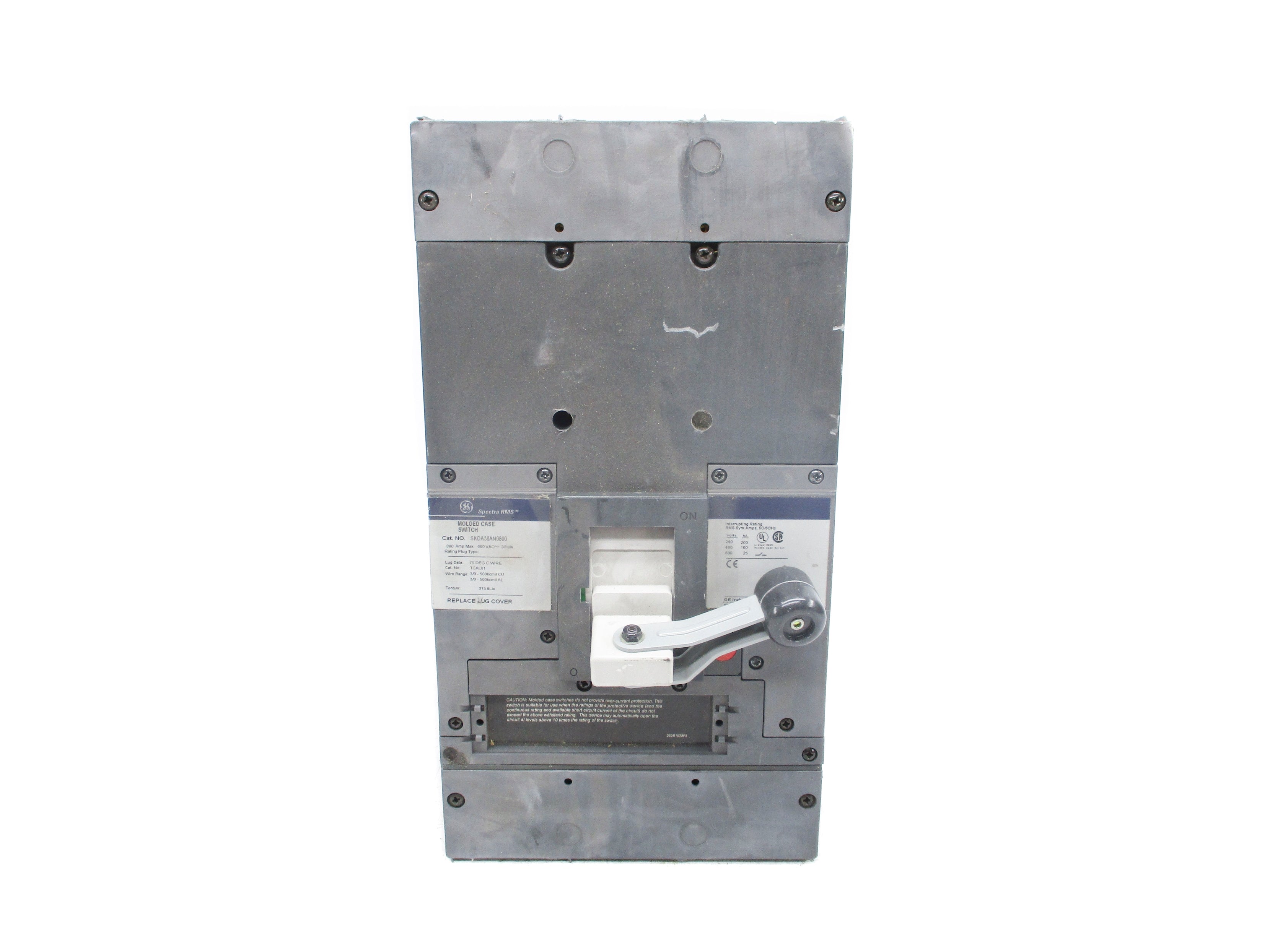 GENERAL ELECTRIC SKDA36AN0800 800A 600VAC NSNP