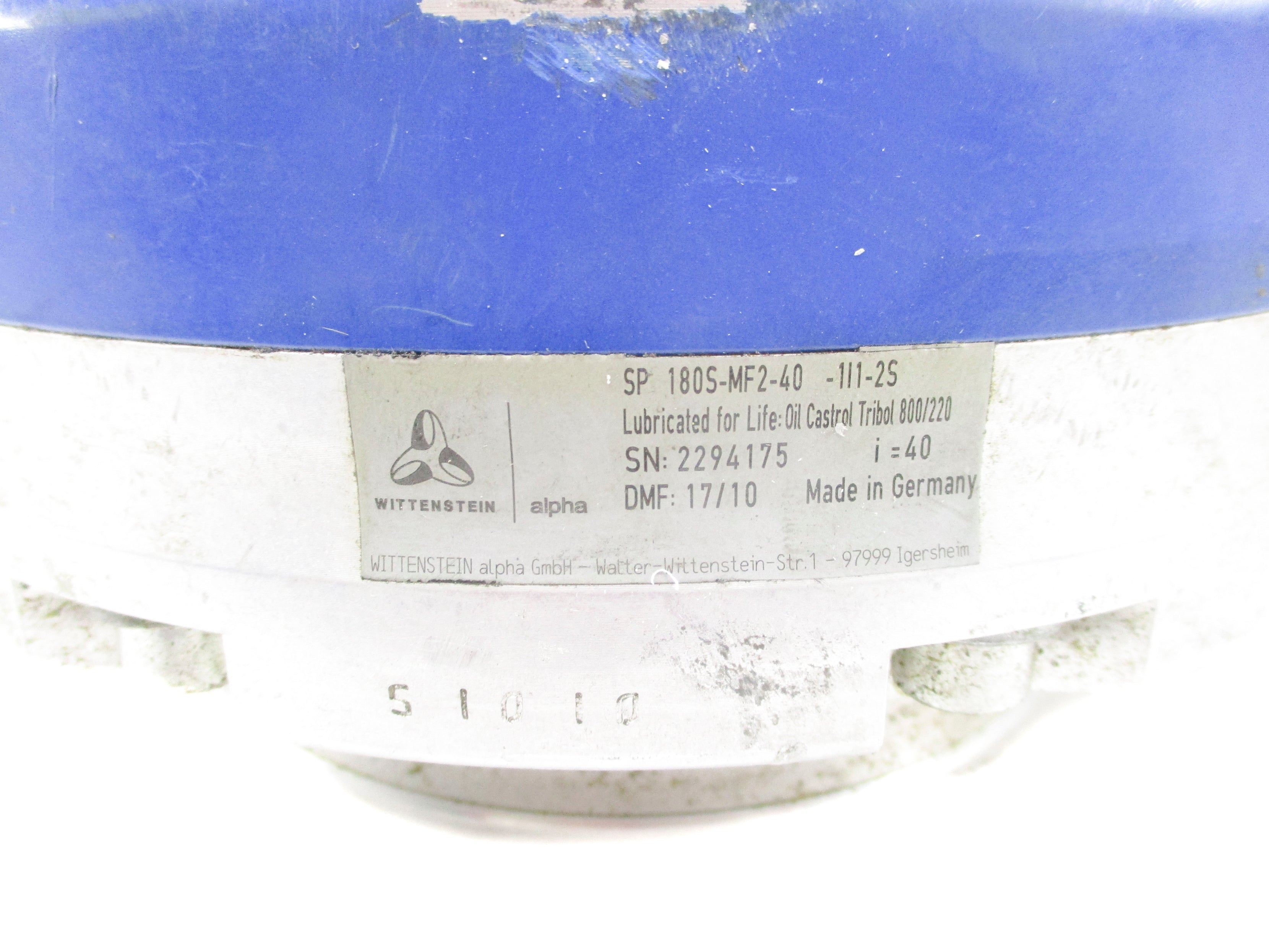 WITTENSTEIN SP180S-MF2-40-1L1-2S NSNP