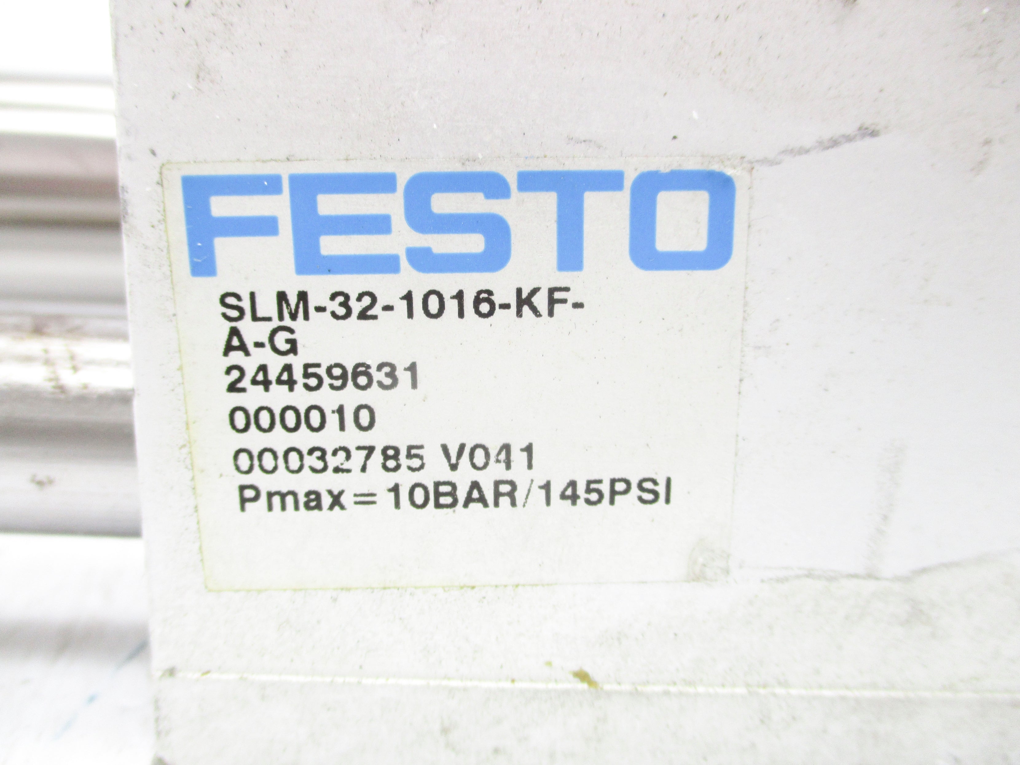 FESTO SLM-32-1016-KF-A-G 145PSI NSNP