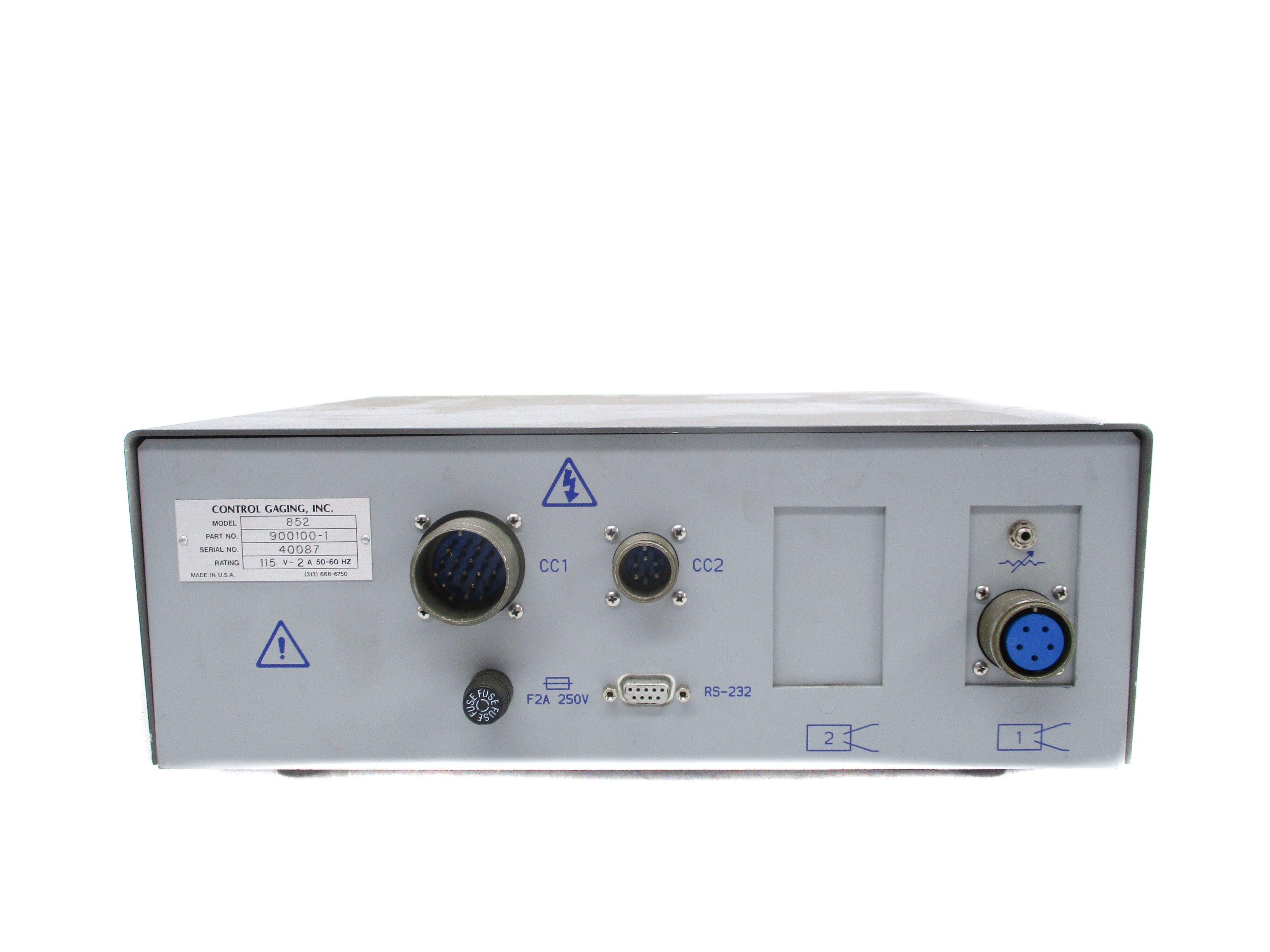 CONTROL GAGING 900100-1 NSNP