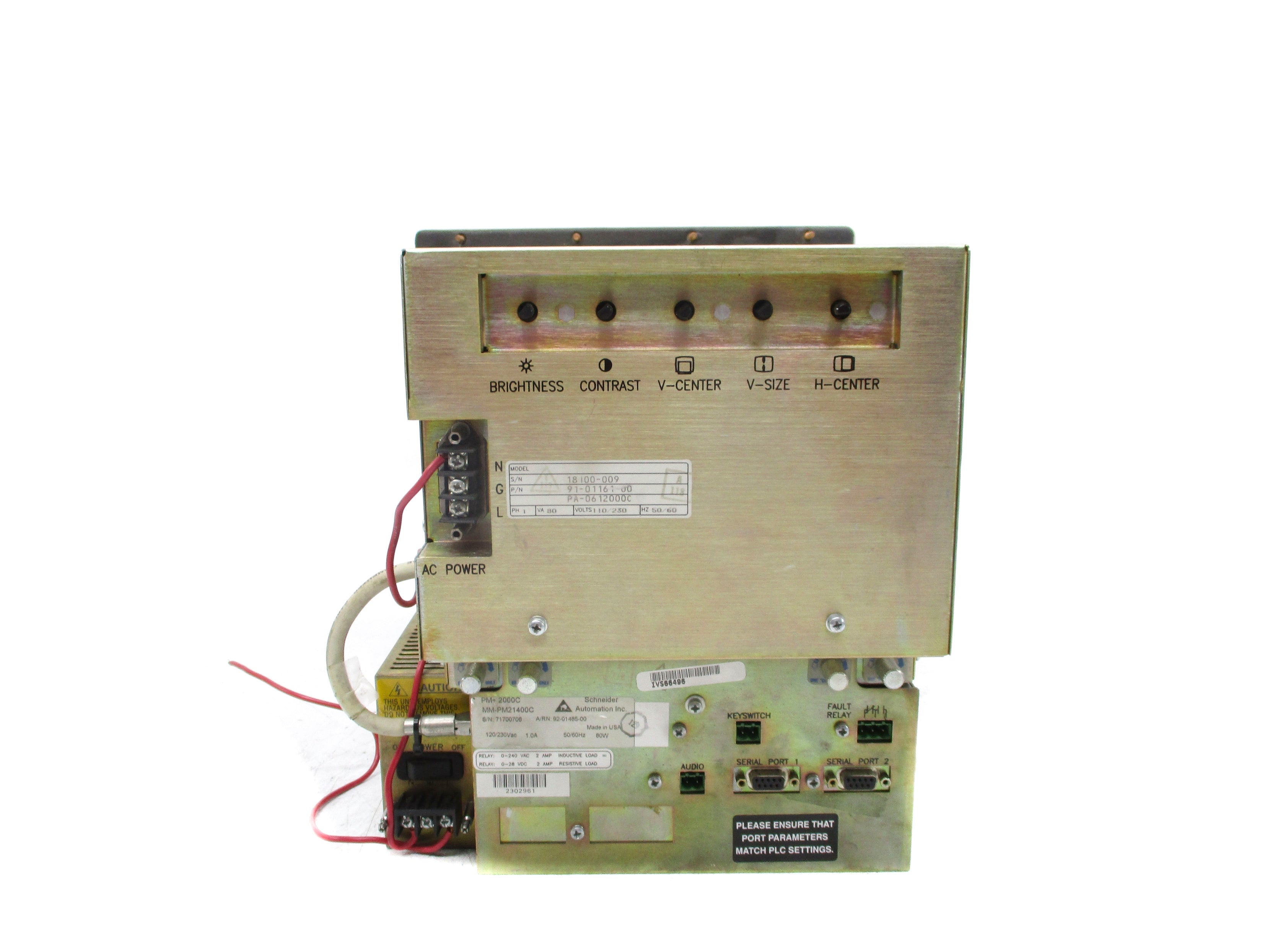 SCHNEIDER AUTOMATION MM-PM21400C UNMP