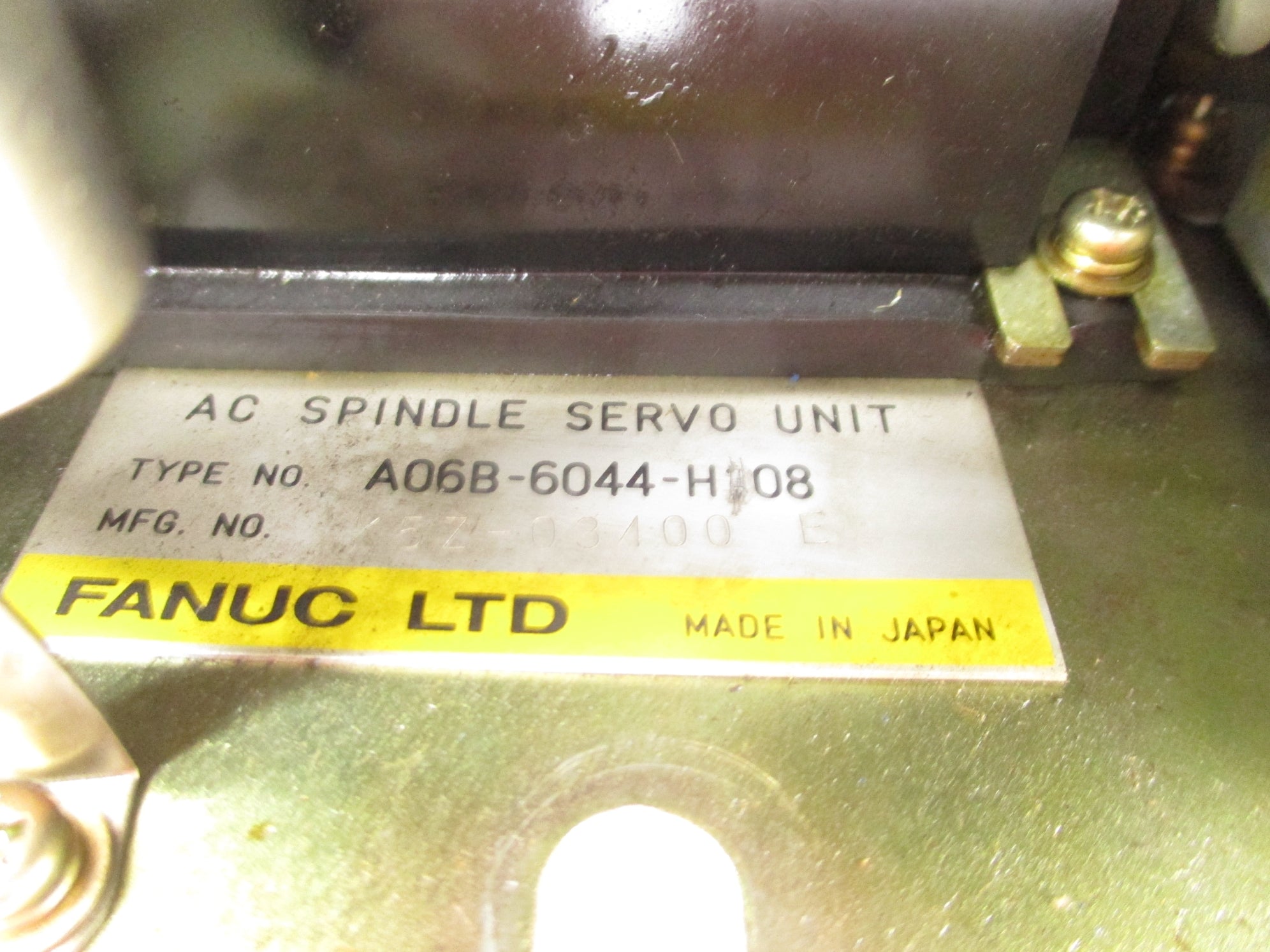 FANUC A06B-6044-H108 UNMP