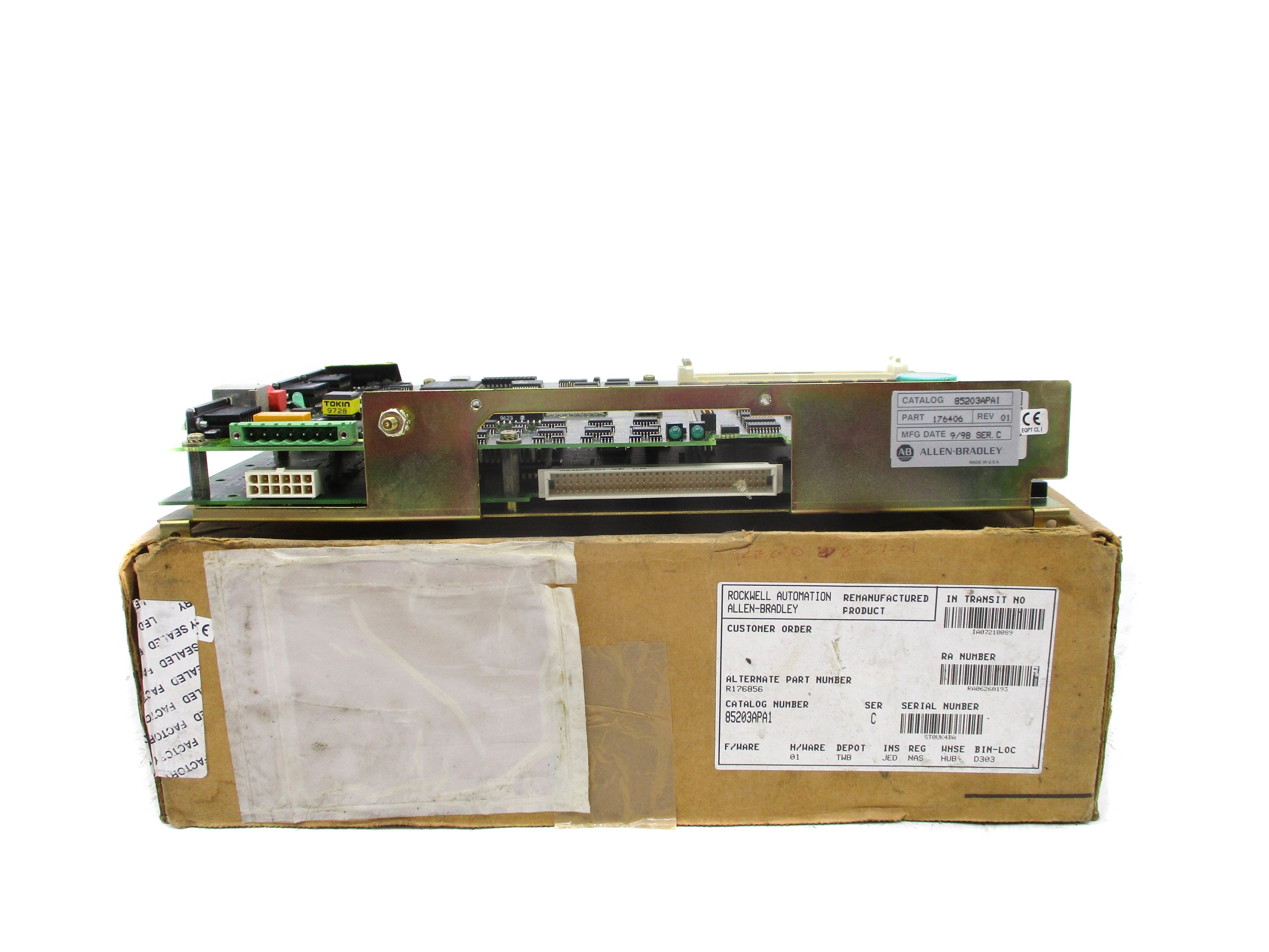 INDUSTRIAL SPARE PART 85203APA1 R176856 SER. C (BR/WH) REMAN