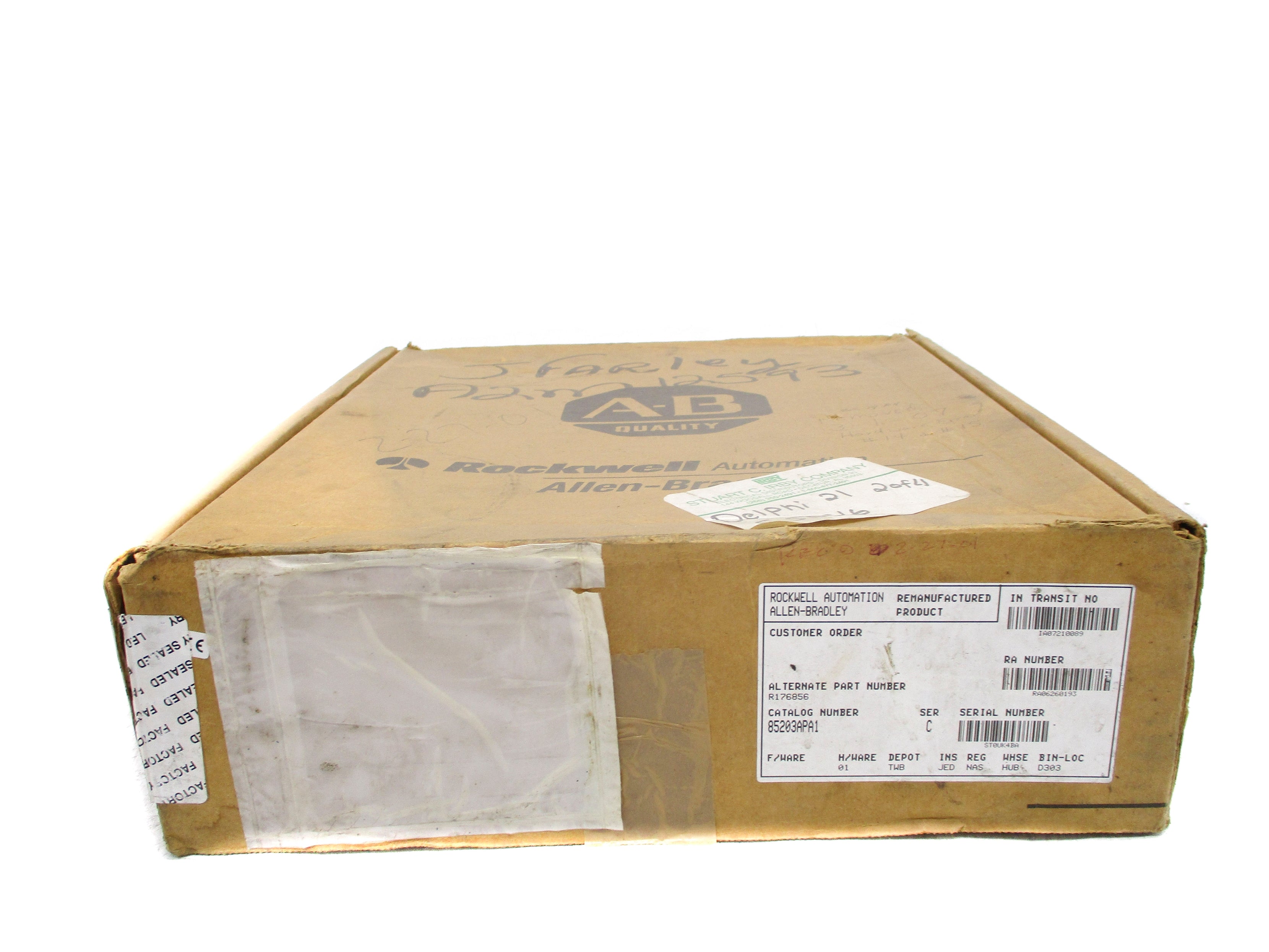 INDUSTRIAL SPARE PART 85203APA1 R176856 SER. C (BR/WH) REMAN