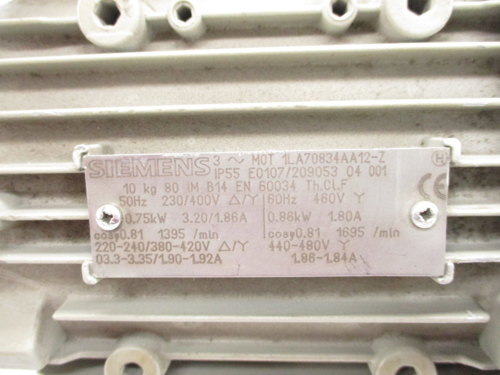 SIEMENS 1LA70834AA12-Z UNMP