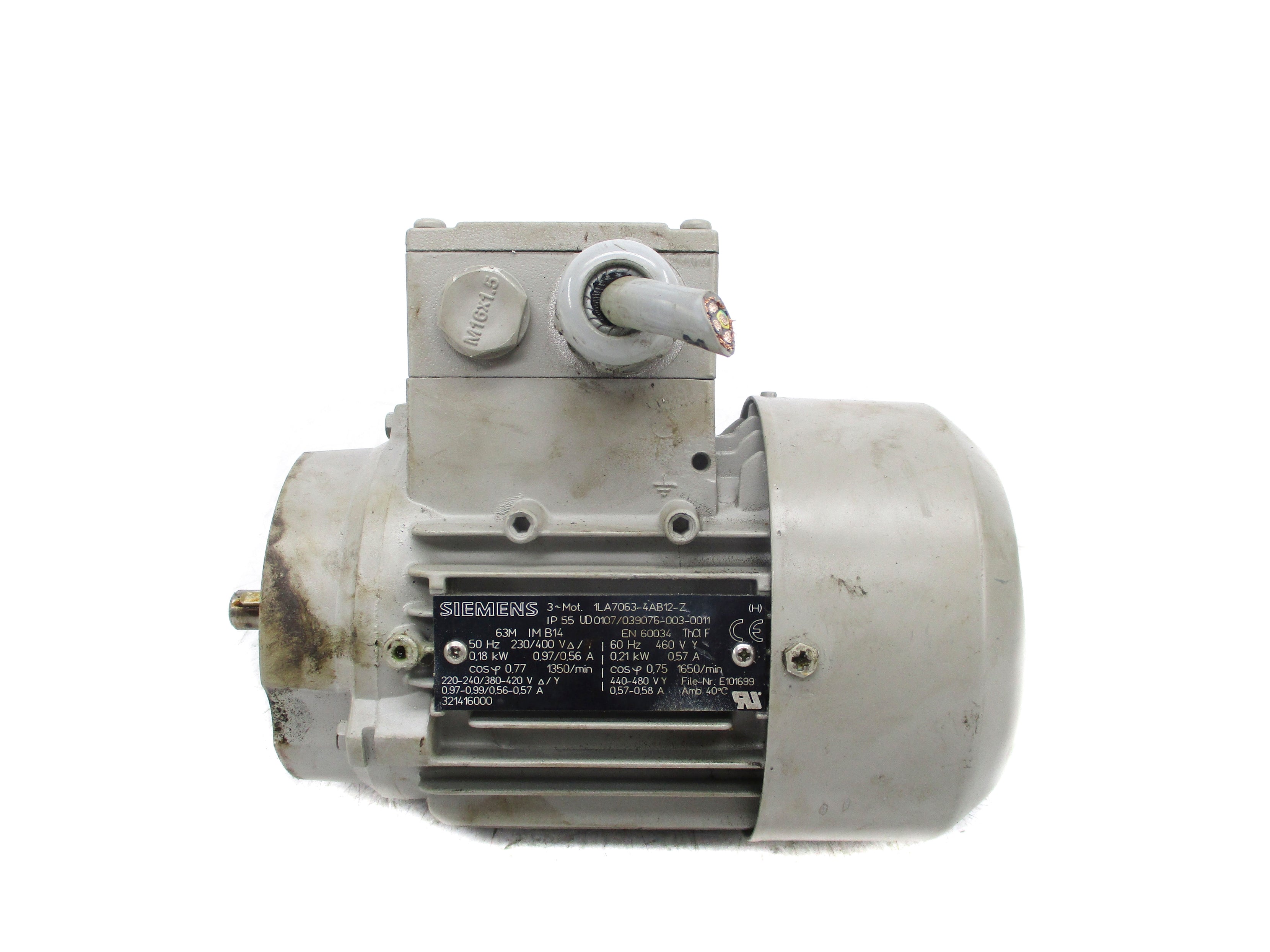 SIEMENS 1LA7063-4AB12-Z UNMP