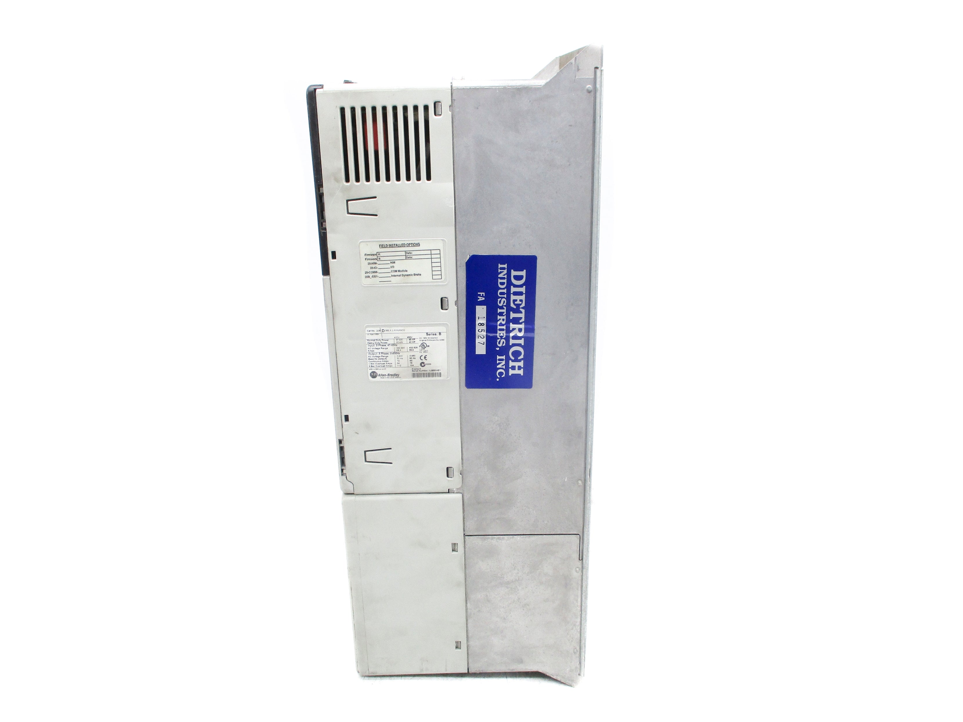 ALLEN BRADLEY 20BD065A3AYNAND0 SER. B F/W 4.002 UNMP